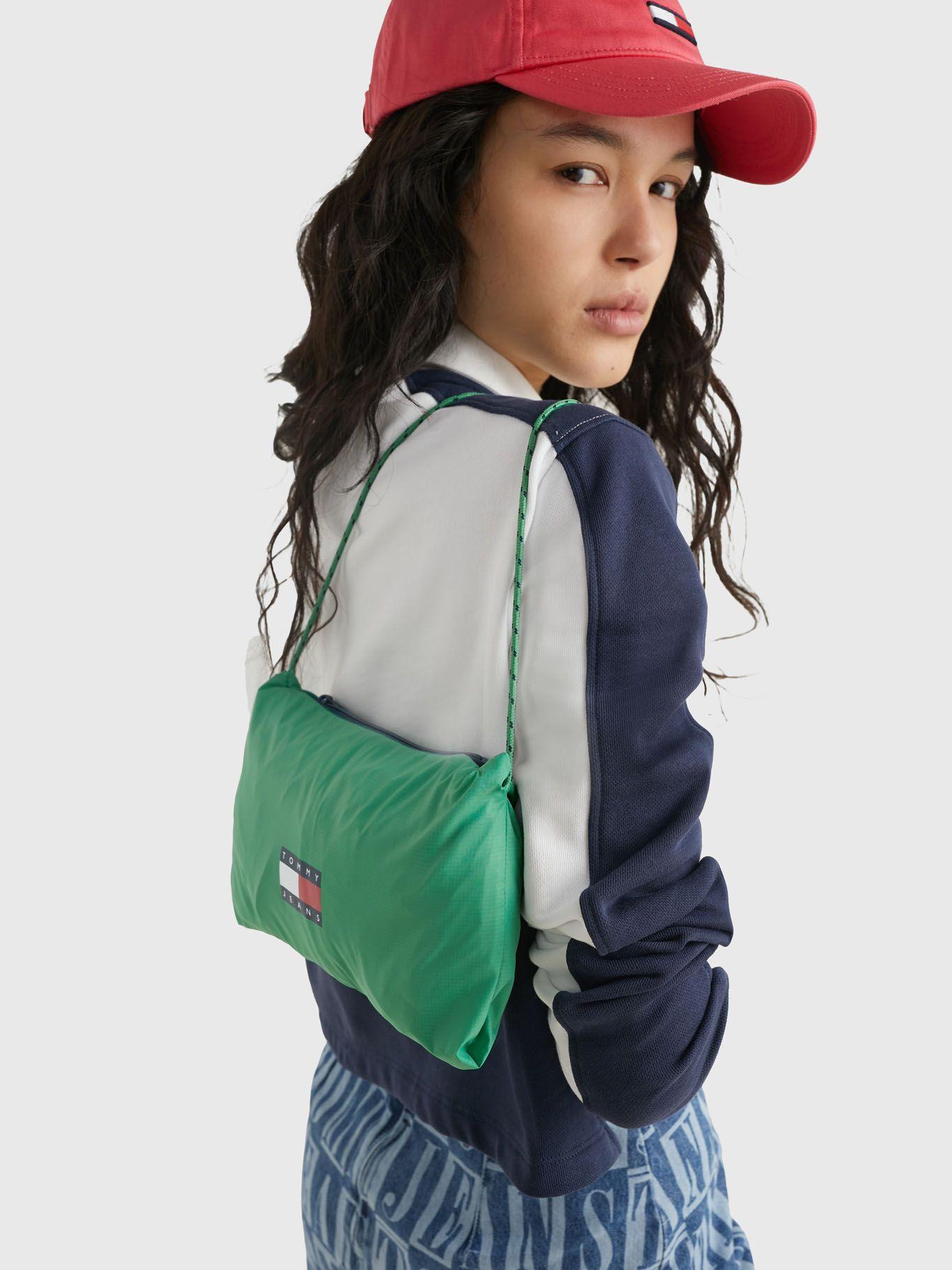 Cortavientos Chicago Plegable Verde Tommy Jeans-4