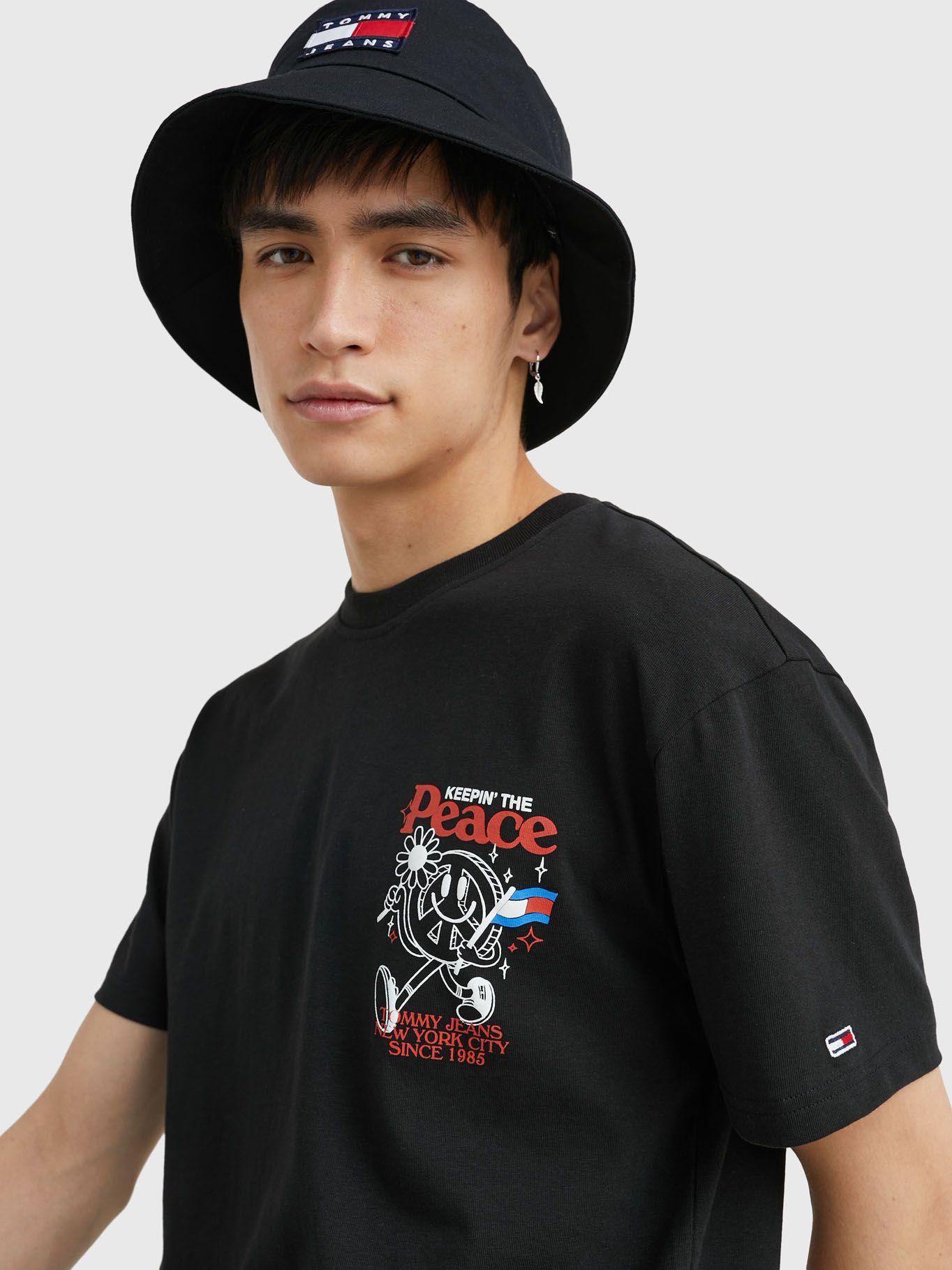 Polera Homegrown Smiley Negro Tommy Jeans-3