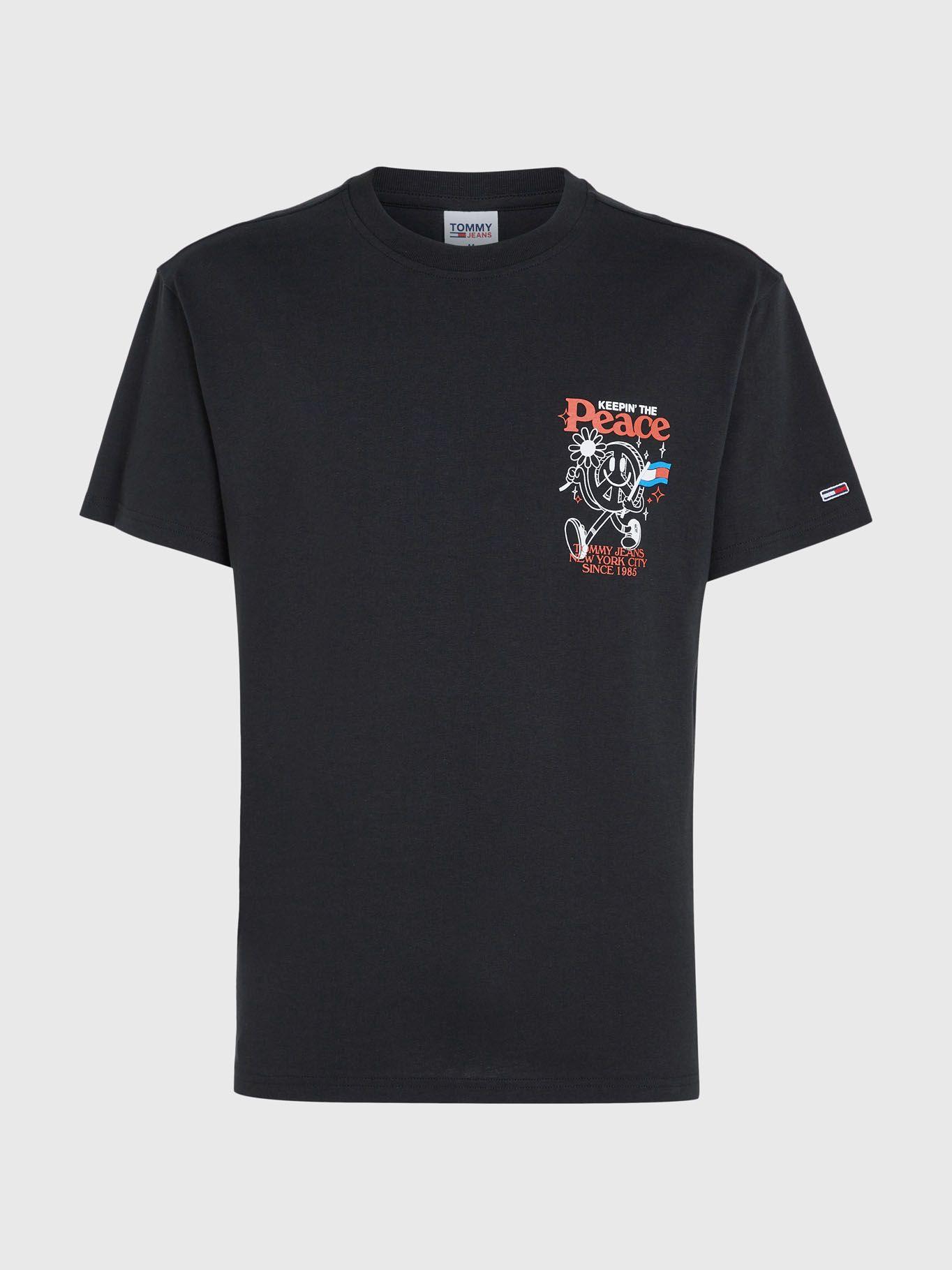 Polera Homegrown Smiley Negro Tommy Jeans-4