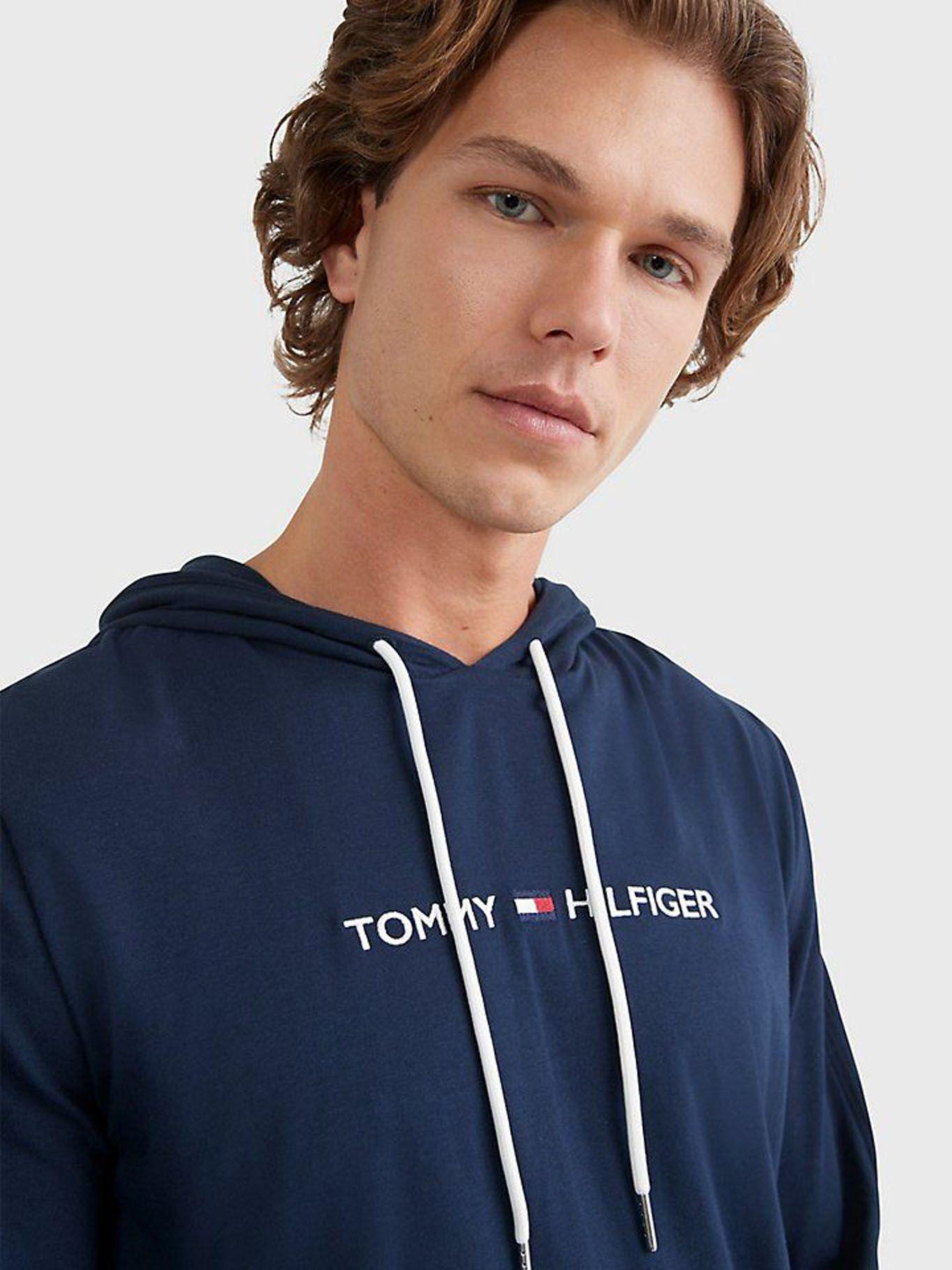Polerón Pijama Con Logo Azul Hombre-3