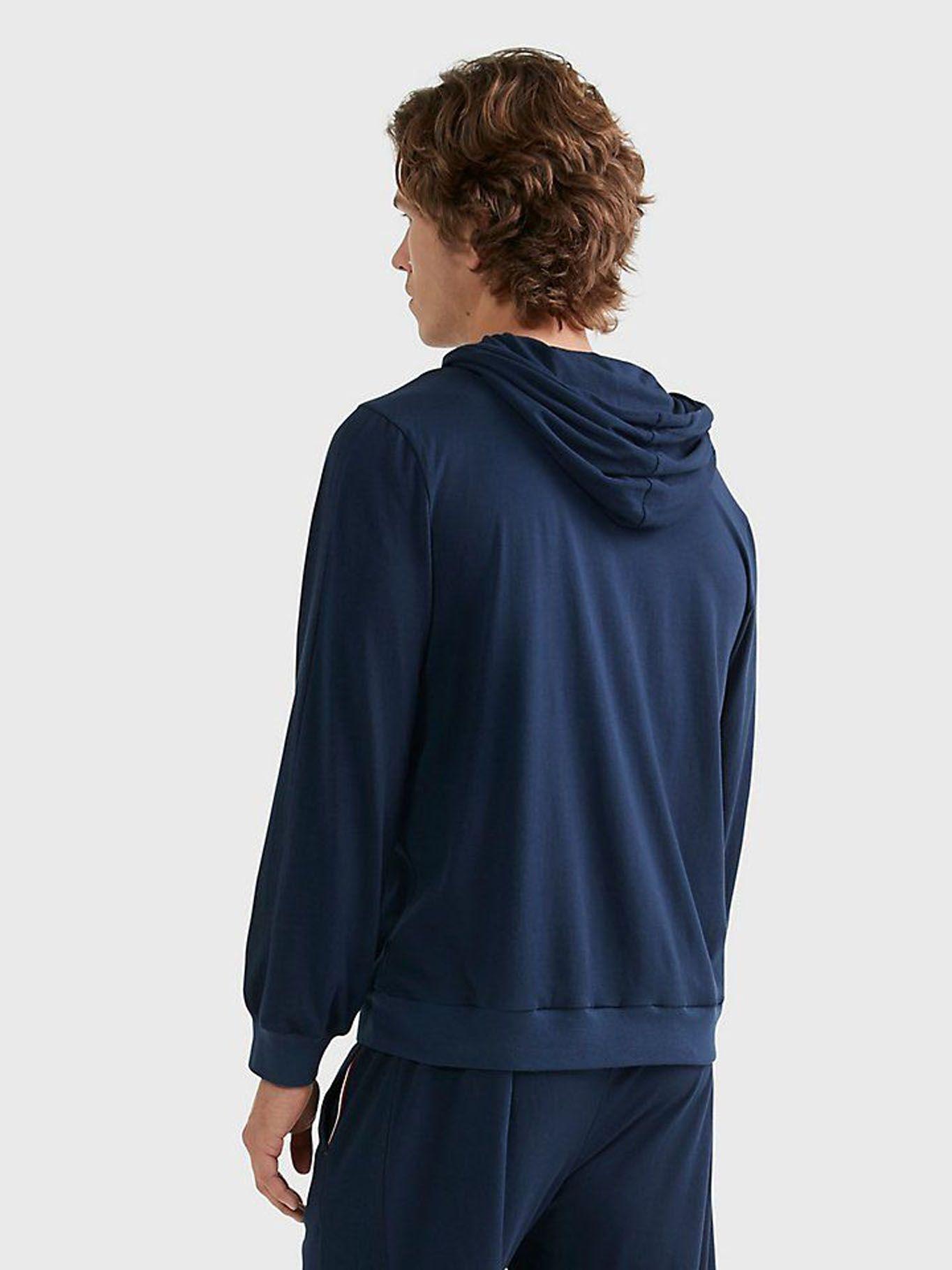 Polerón Pijama Con Logo Azul Hombre-2