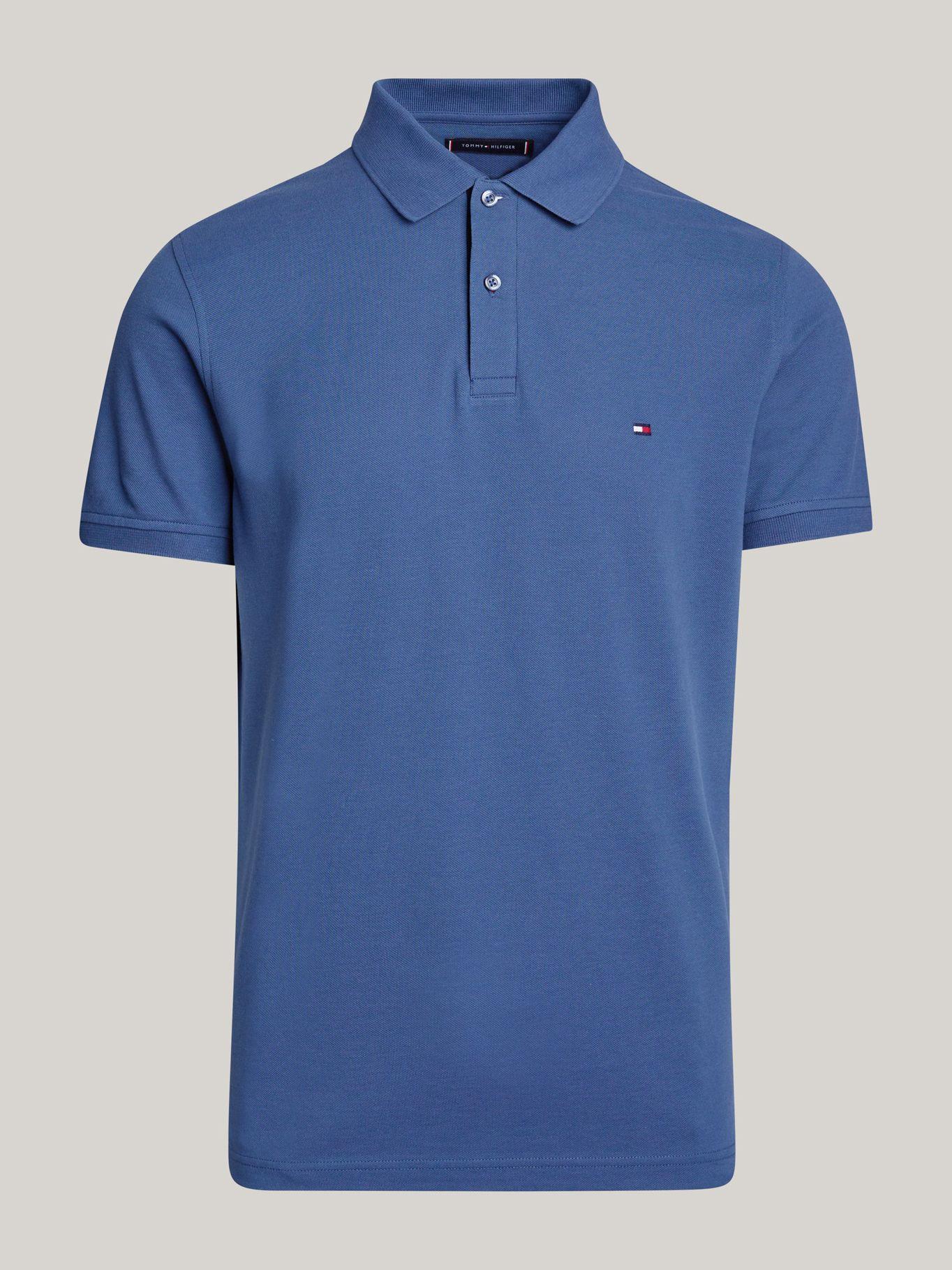 Polo Cinta Logo Distintiva Azul Tommy Hilfiger-4