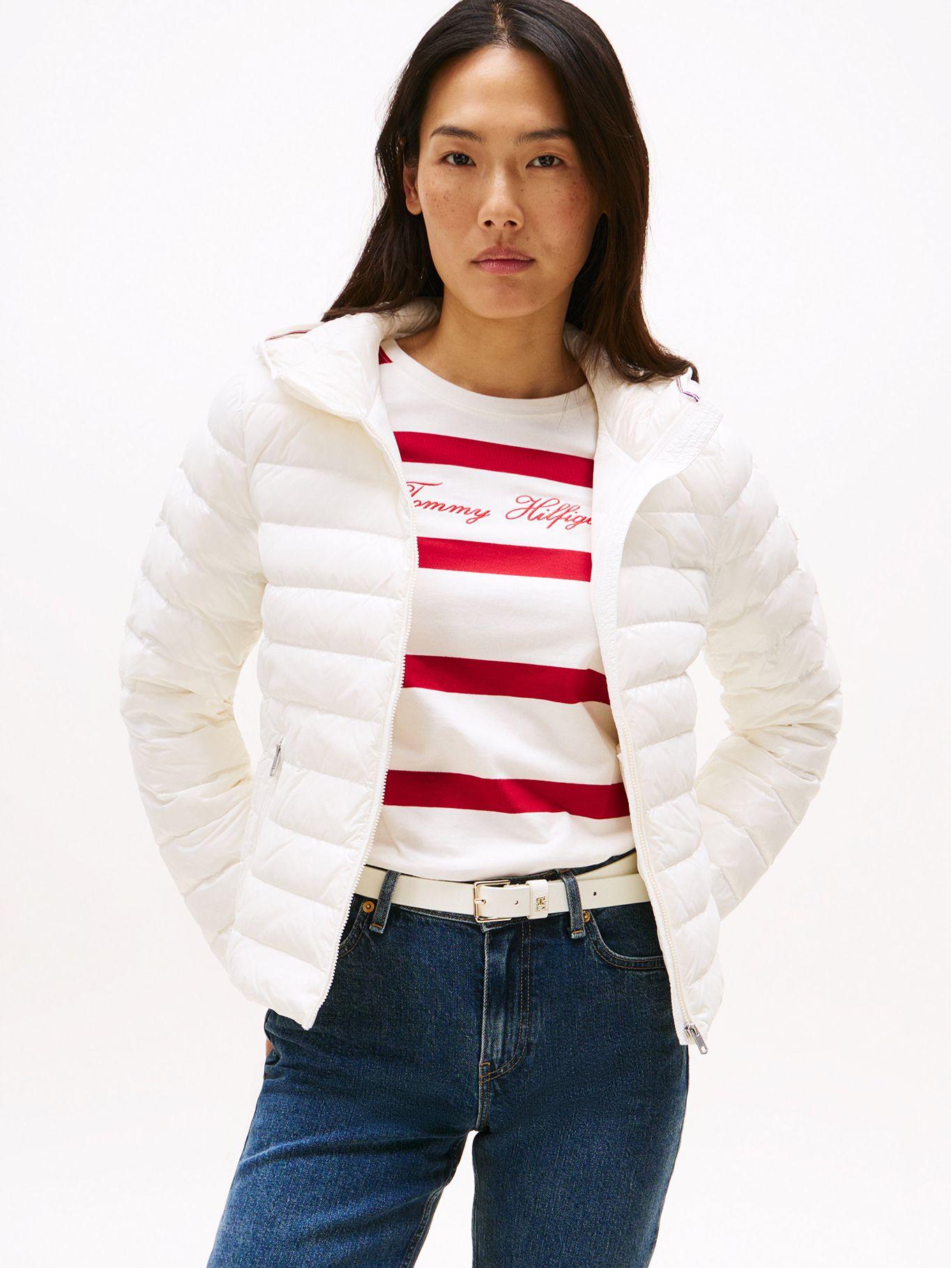 Parka Hoodie Acolchada Regular  Blanco Tommy Hilfiger-0