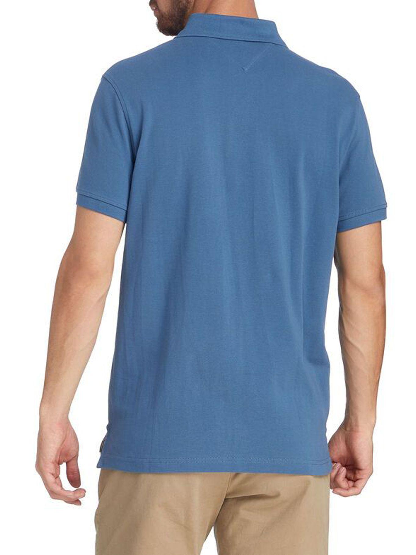 Polo Contrast Regular Fit Azul Tommy Hilfiger-1