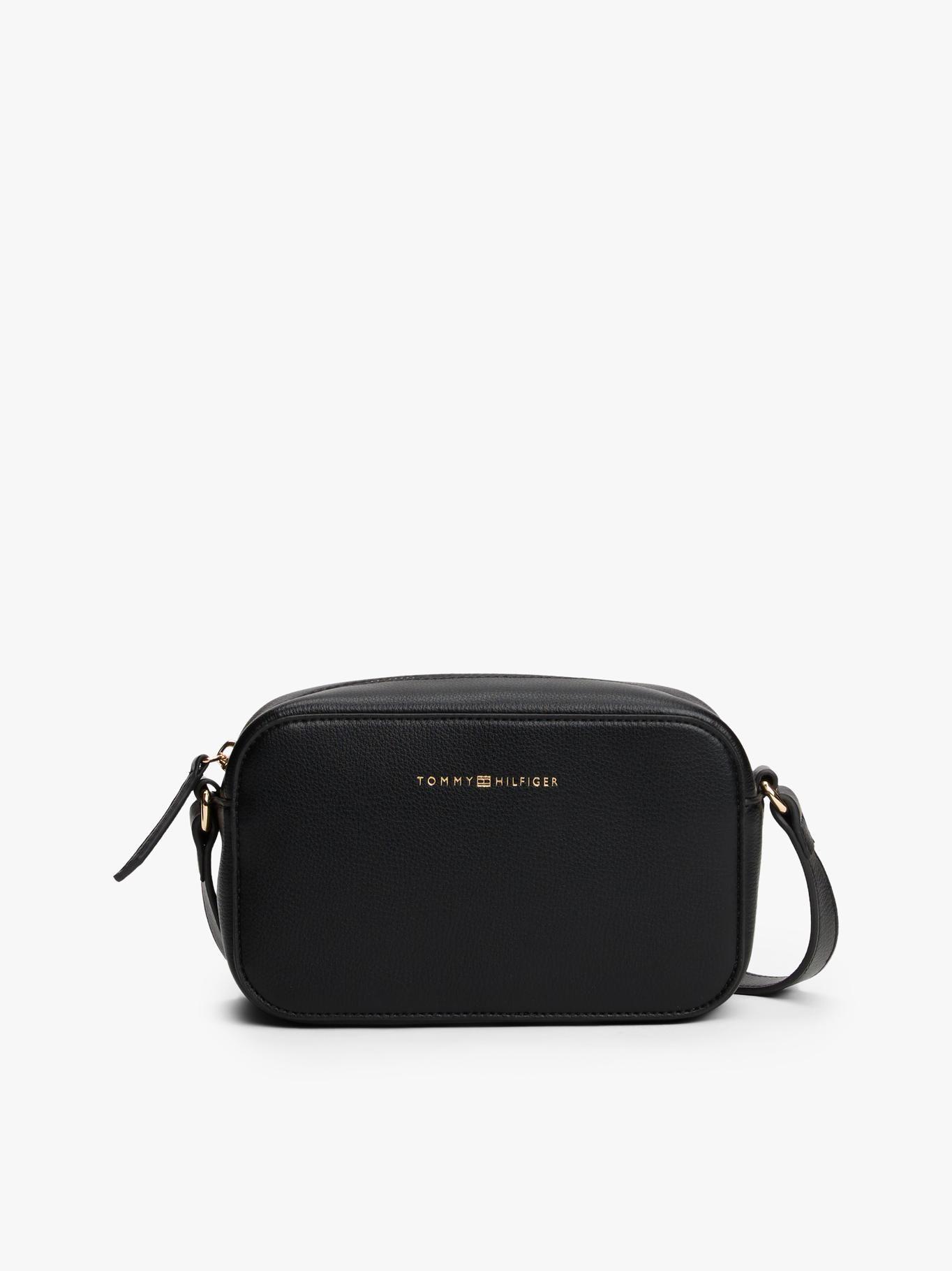 Cartera Bandolera Logo-Metalizado Tommy Hilfiger Negro-0