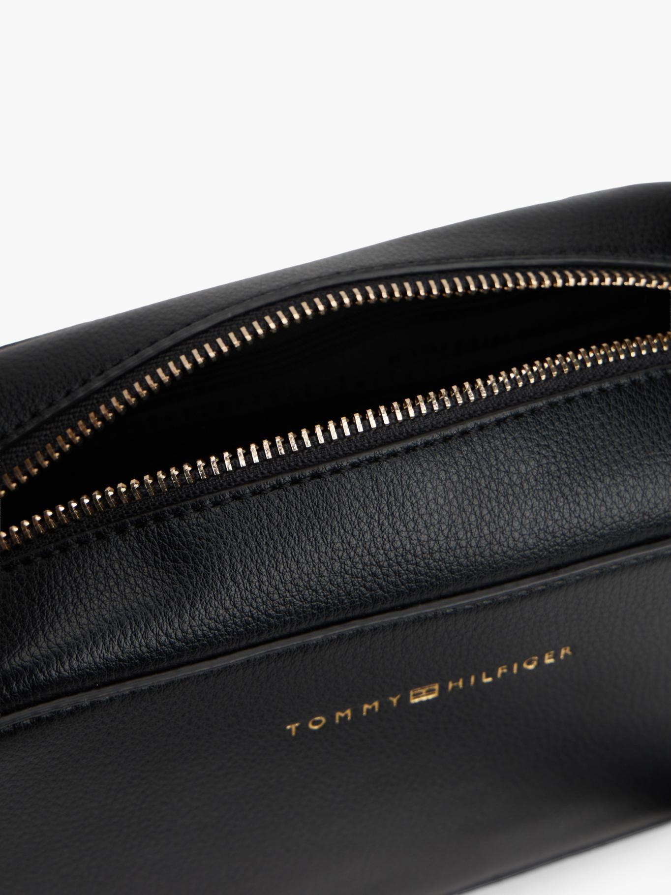 Cartera Bandolera Logo-Metalizado Tommy Hilfiger Negro-4