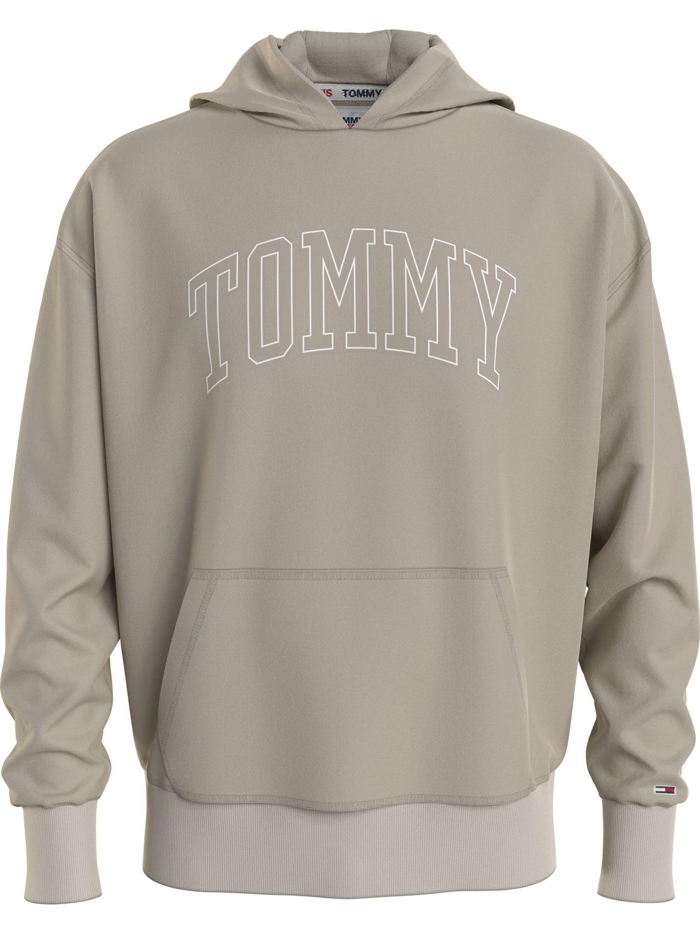Polerón Hoodie Varsity Beige Tommy Jeans MY2-0