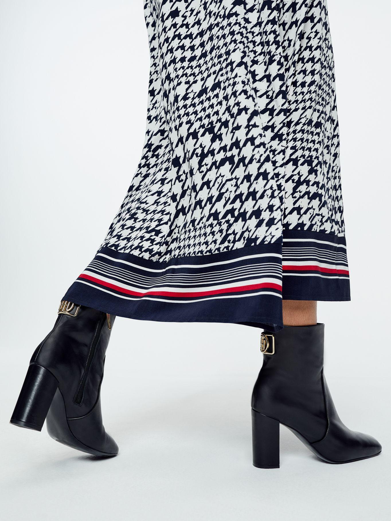 Vestido Viscosa Print Azul Tommy Hilfiger M2-3