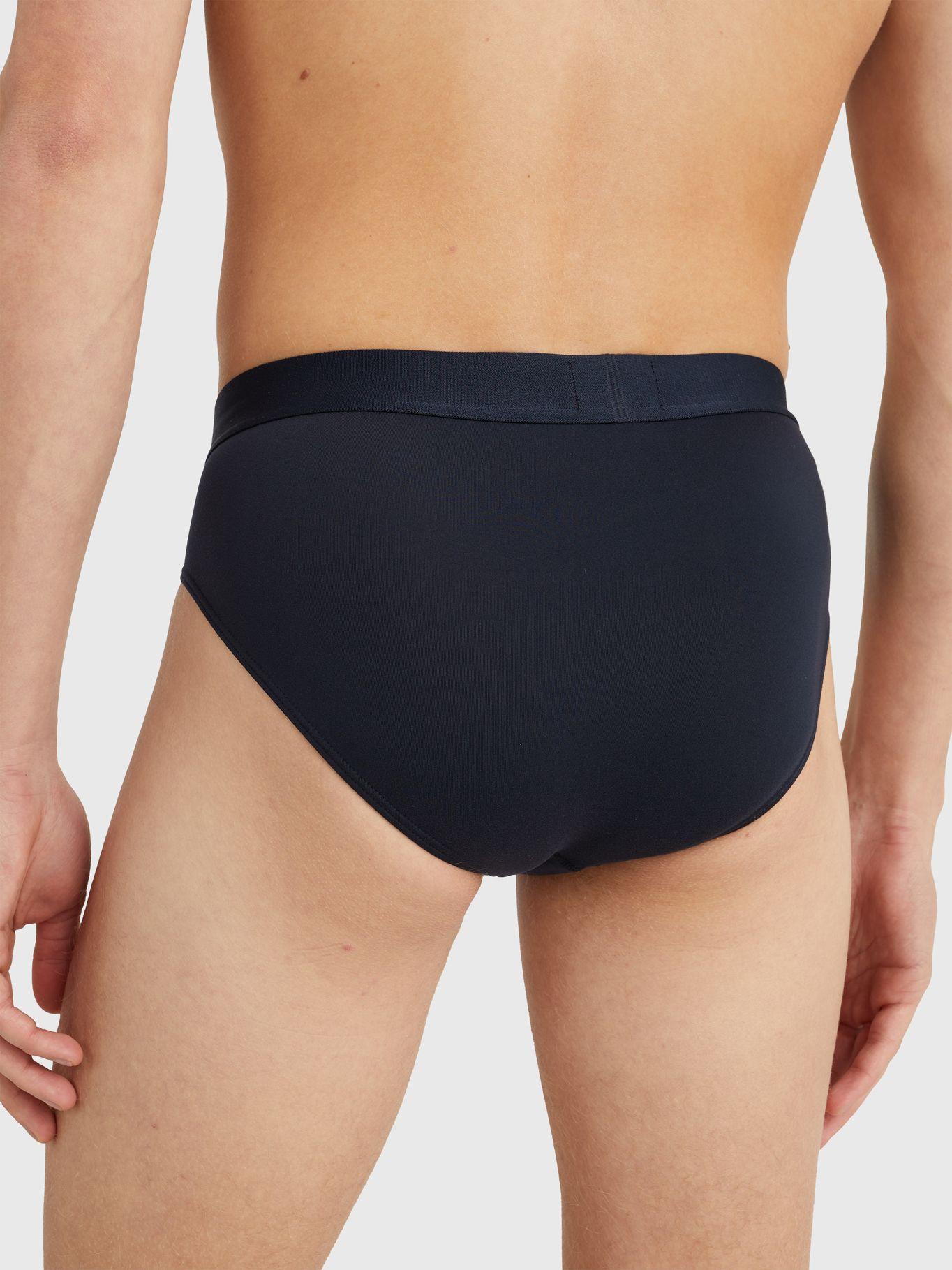 CALZONCILLOS SLIP DE MICROFIBRA AZUL TOMMY HILFIGER-3