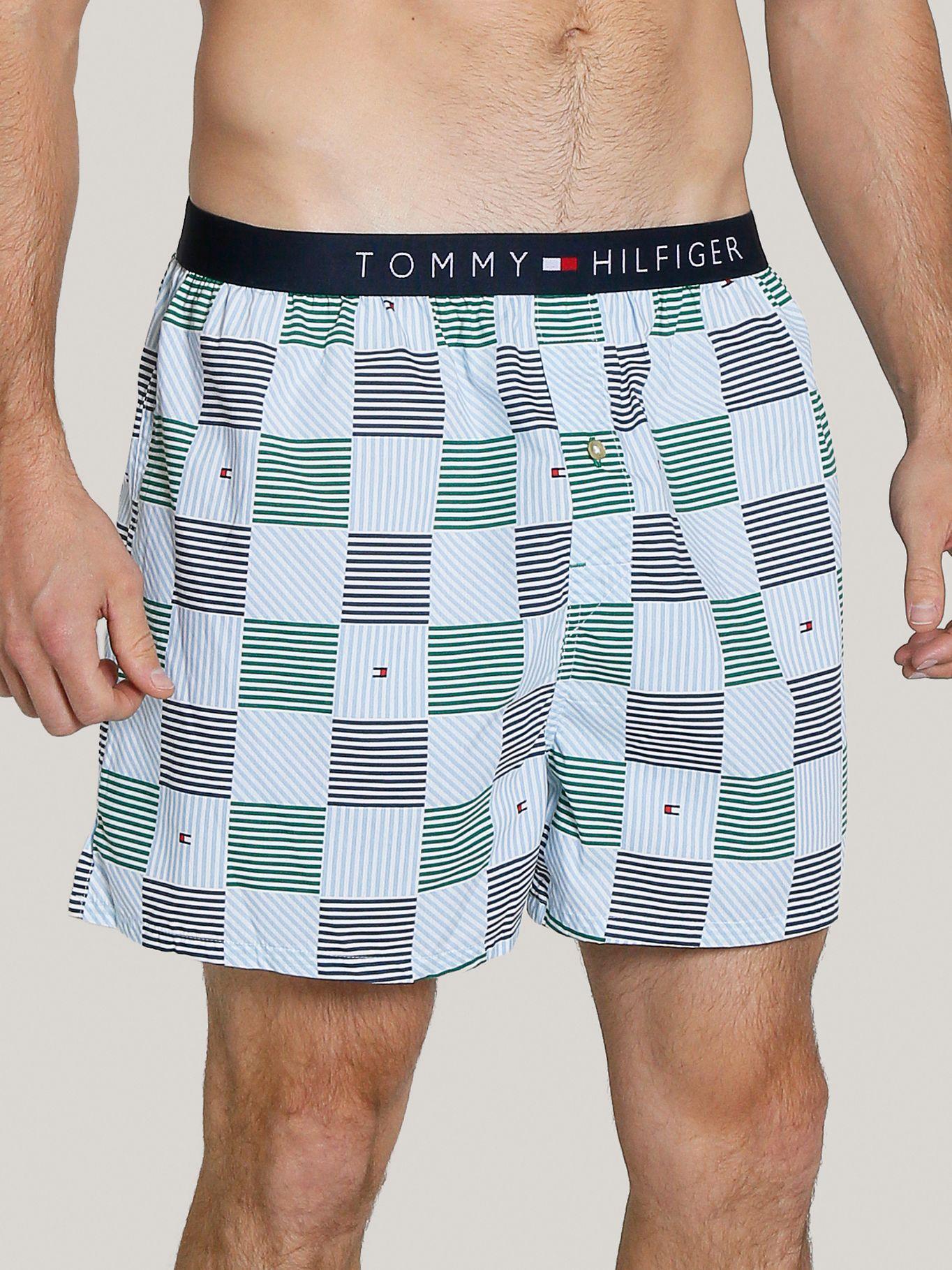 Bóxer Classic Core Con Estampado Azul Tommy Hilfiger-0