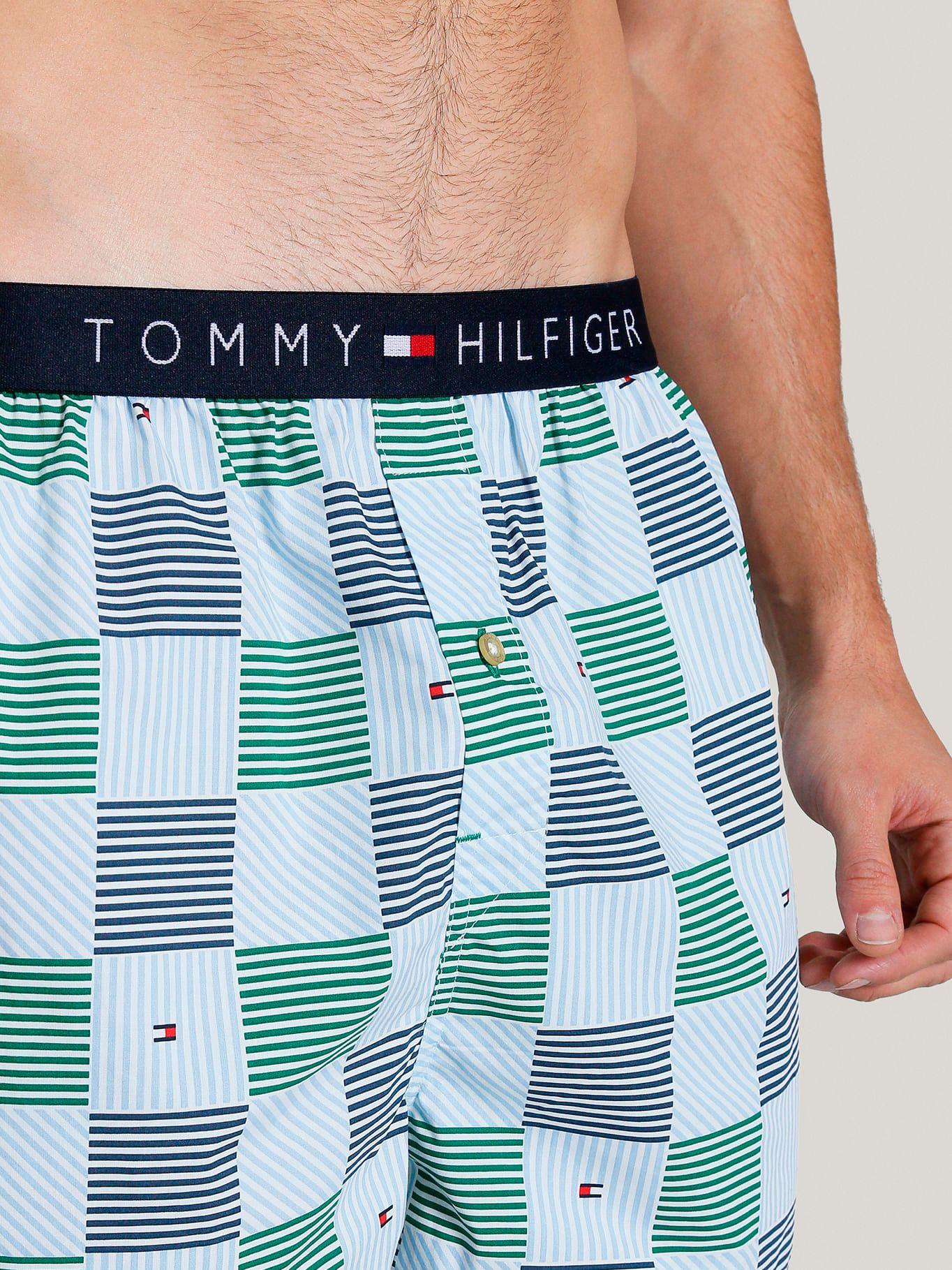 Bóxer Classic Core Con Estampado Azul Tommy Hilfiger-3