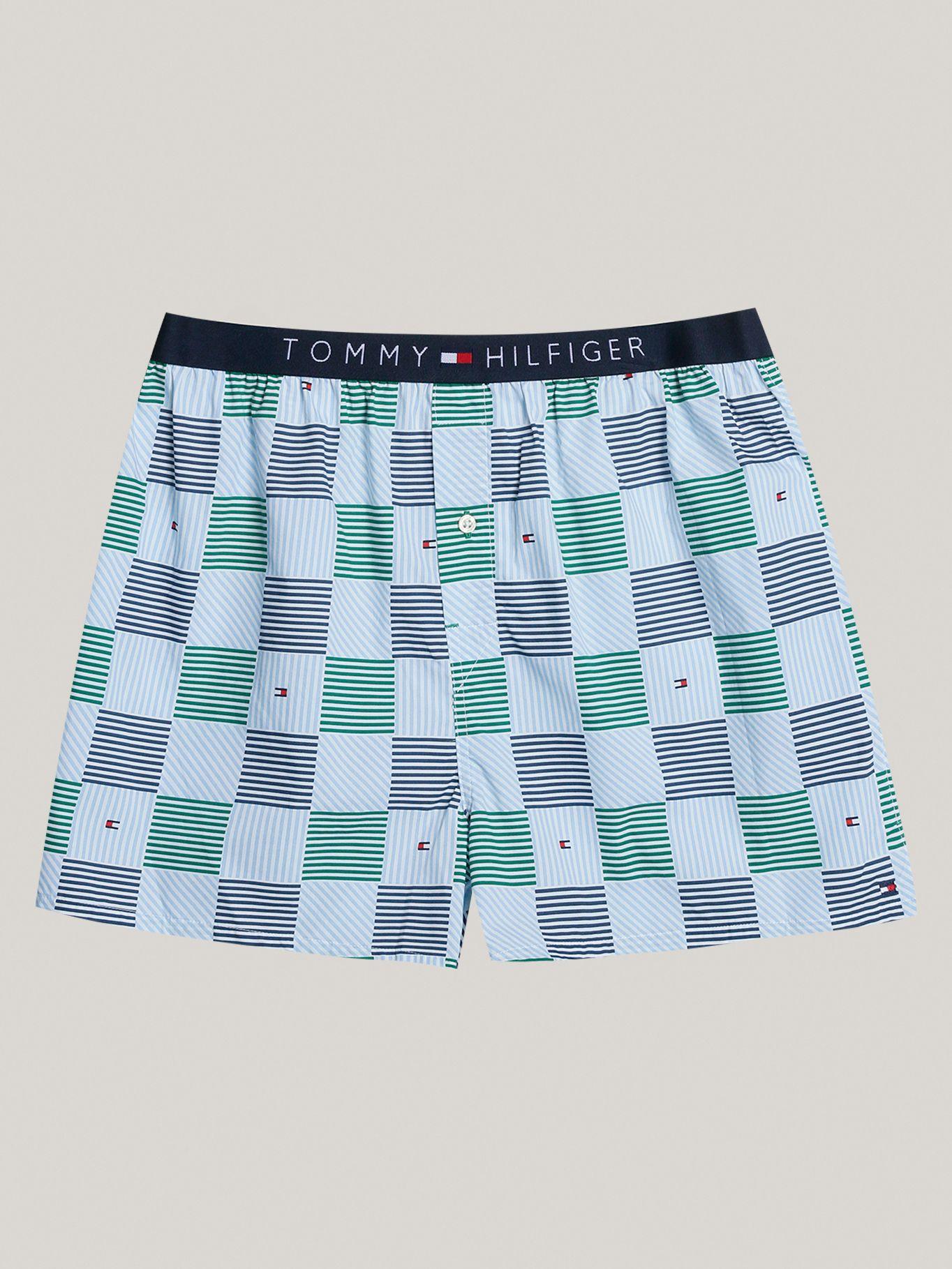 Bóxer Classic Core Con Estampado Azul Tommy Hilfiger-4