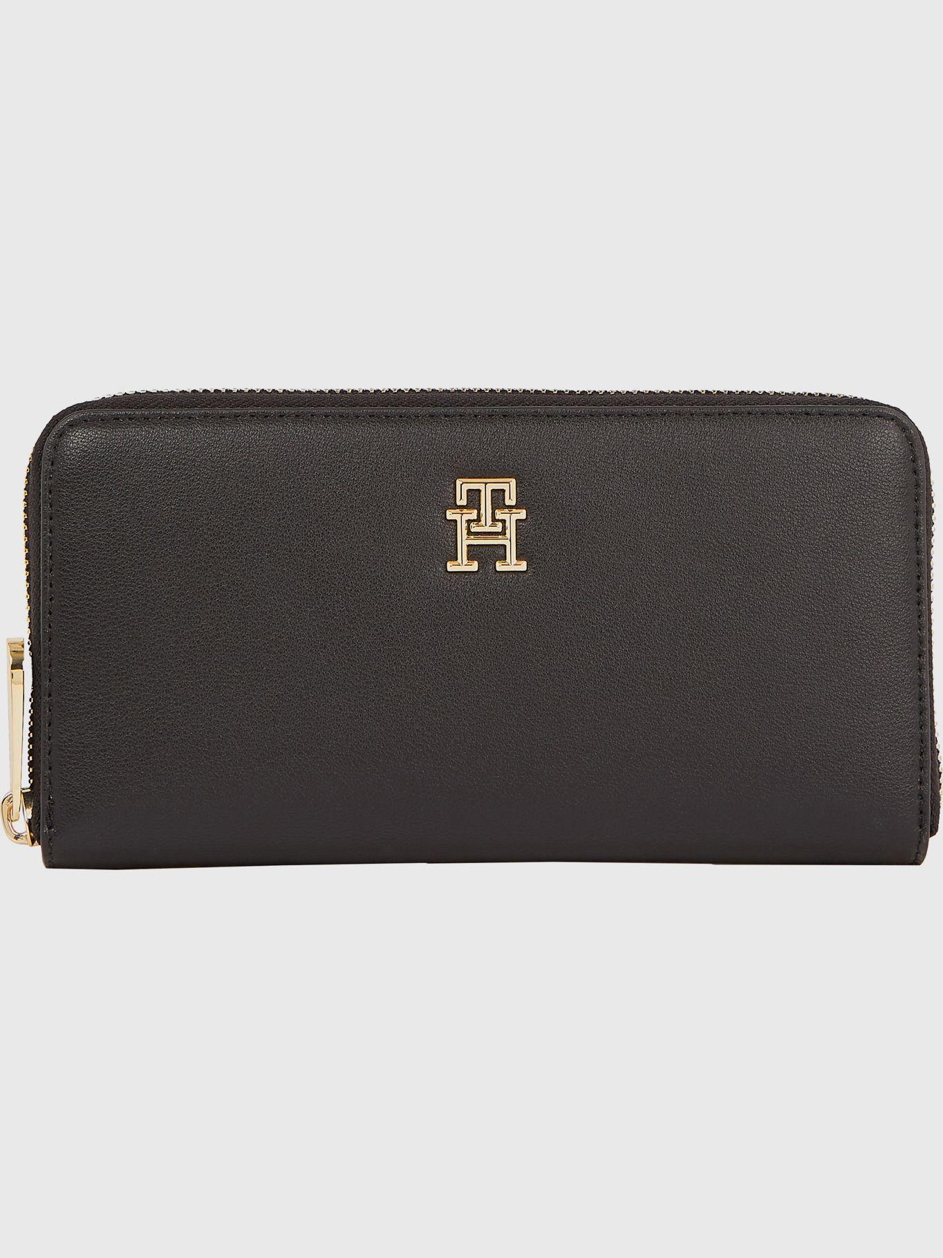 Billetera Grande Poppy Monogram Negro Tommy Hilfiger-0