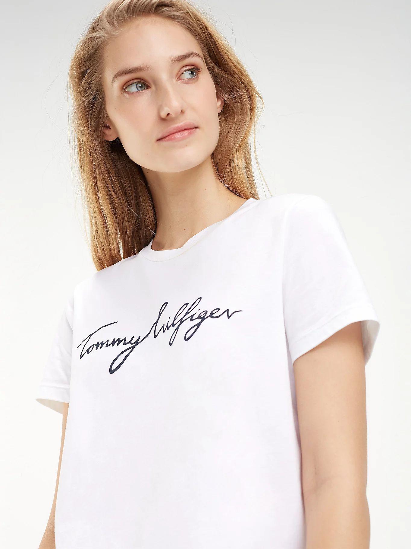 Polera Heritage Graphic C-Neck Blanco Tommy Hilfiger-2
