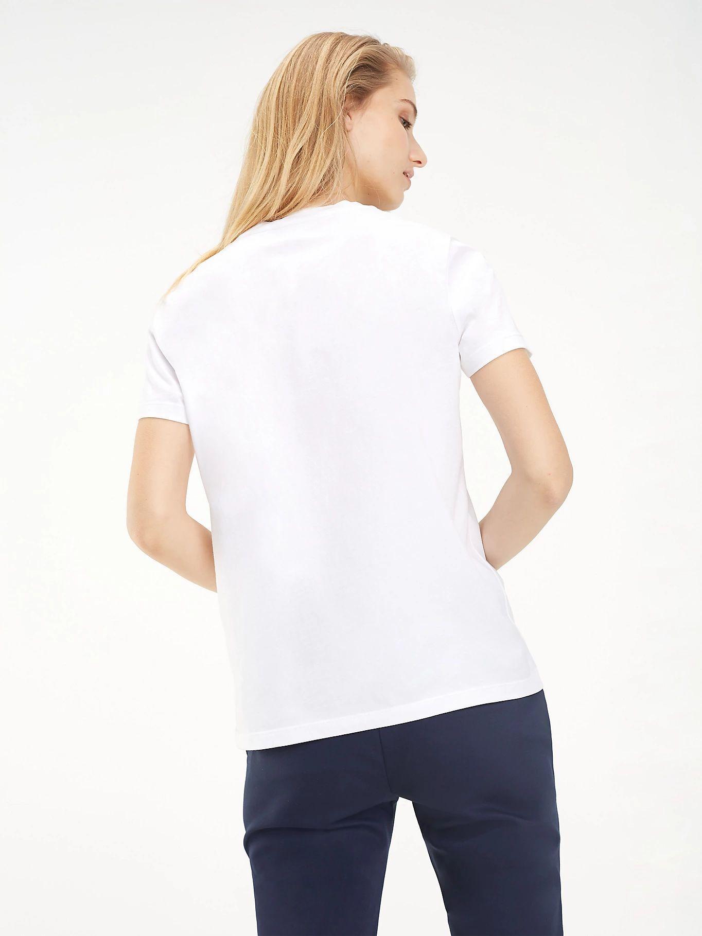 Polera Heritage Graphic C-Neck Blanco Tommy Hilfiger-1