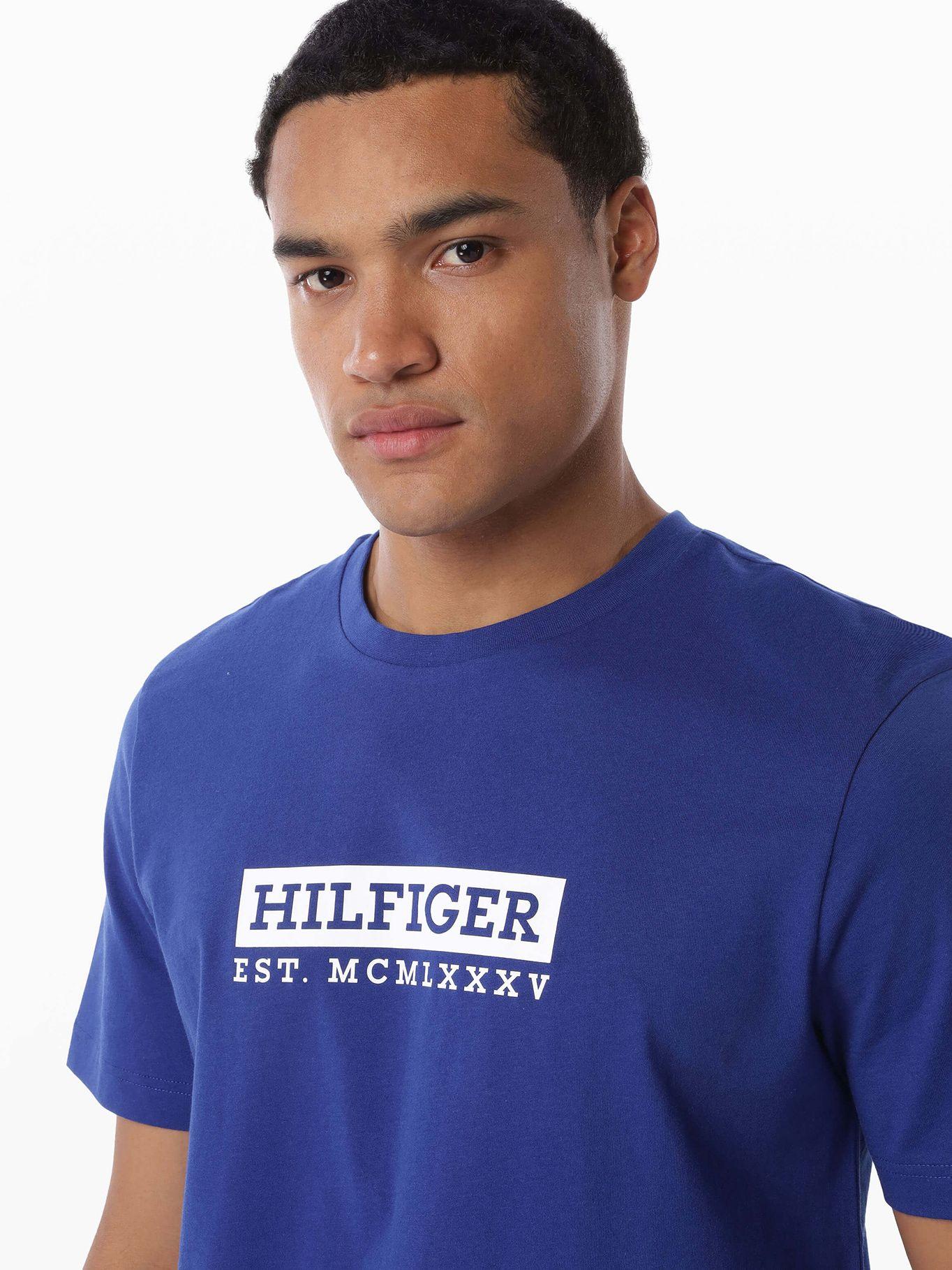 Polera Colour To Colour_Logo Azul Tommy Hilfiger-2