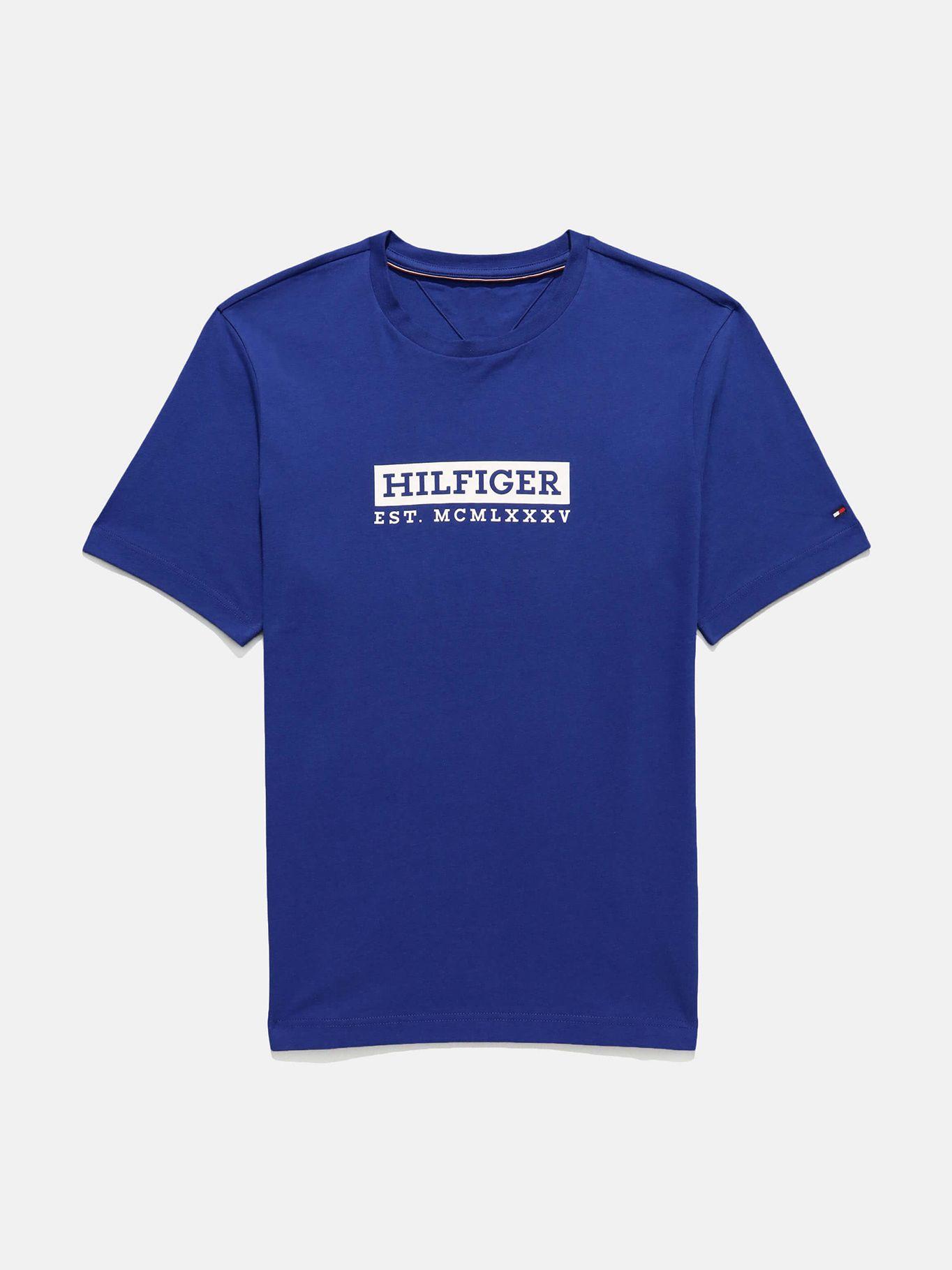 Polera Colour To Colour_Logo Azul Tommy Hilfiger-4