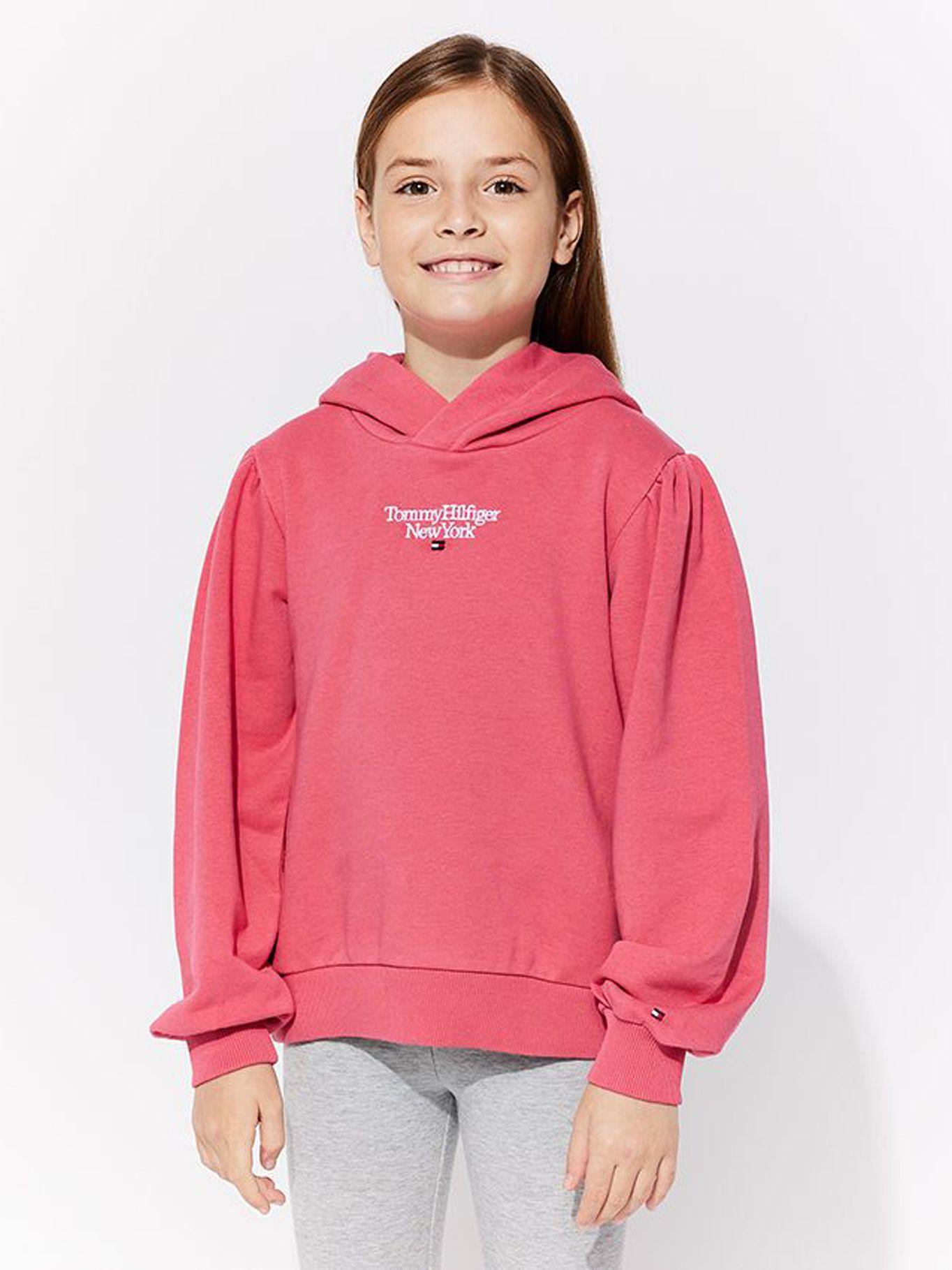 Polerón Hoodie Nyc Logo Rosado Tommy Hilfiger-0