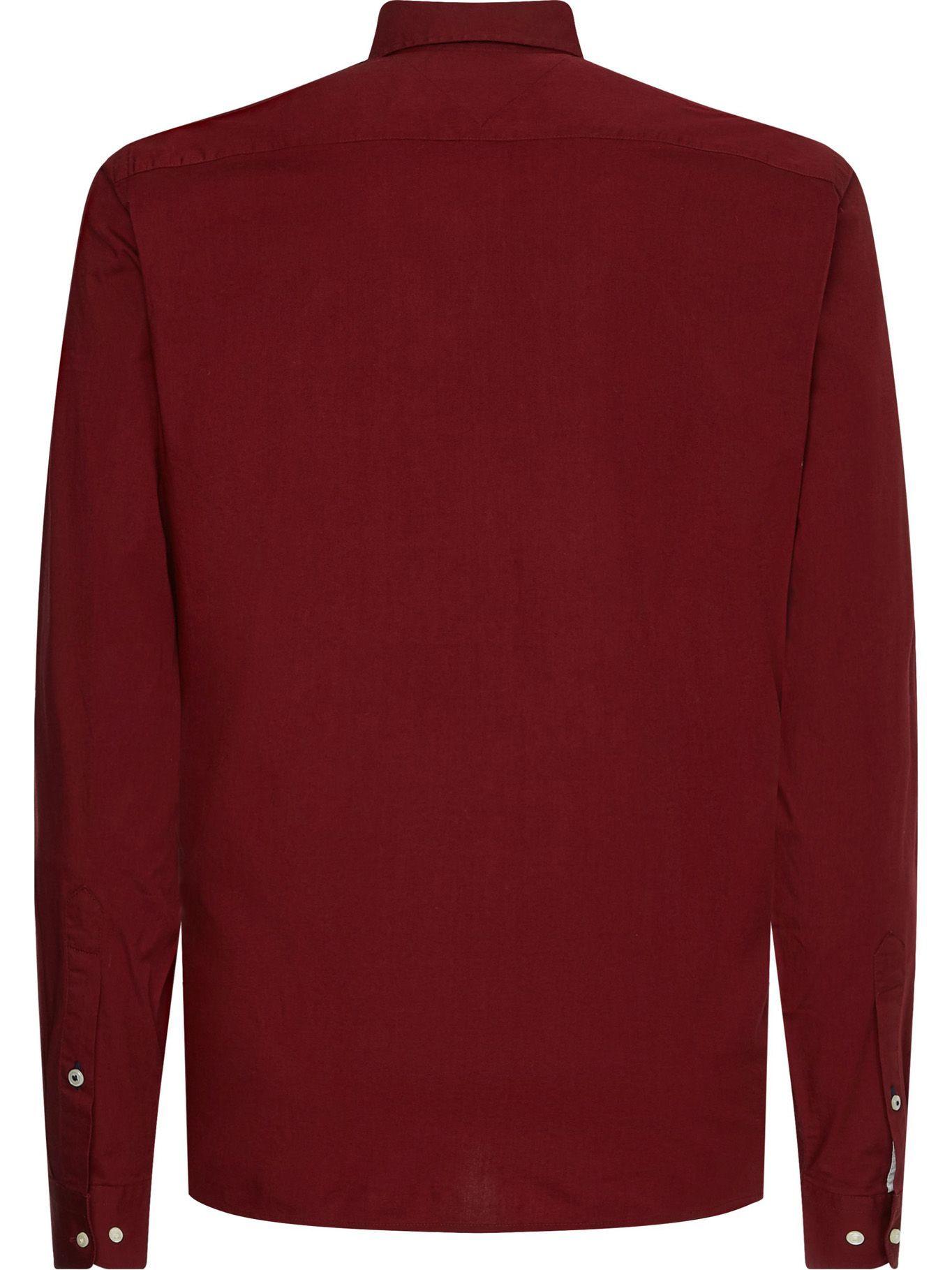 Camisa Classic Solid Rojo Tommy Hilfiger A2-1