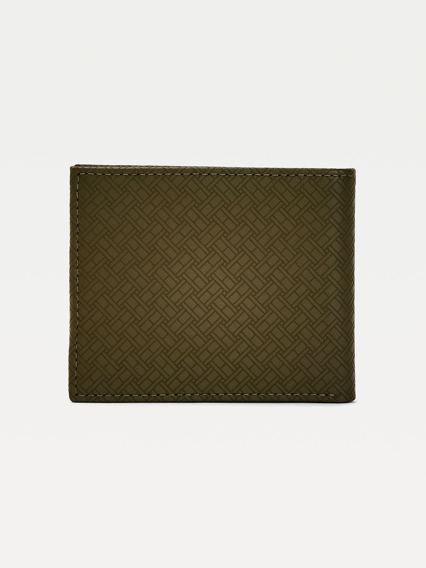Tarjetero Th Signature Verde Tommy Hilfiger JN2-1
