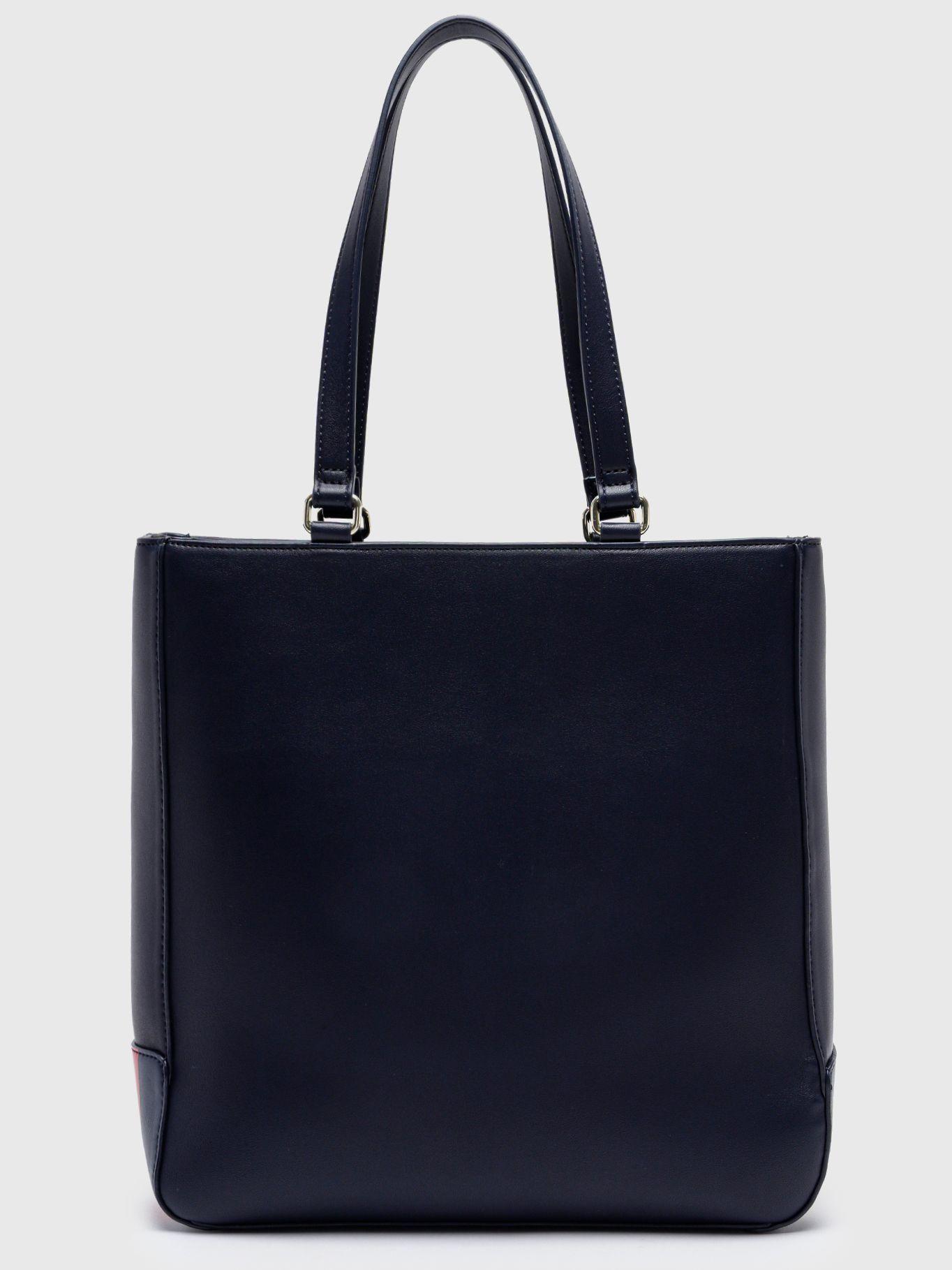 Bolso Tote Signature Con Logo Azul Tommy Hilfiger-1
