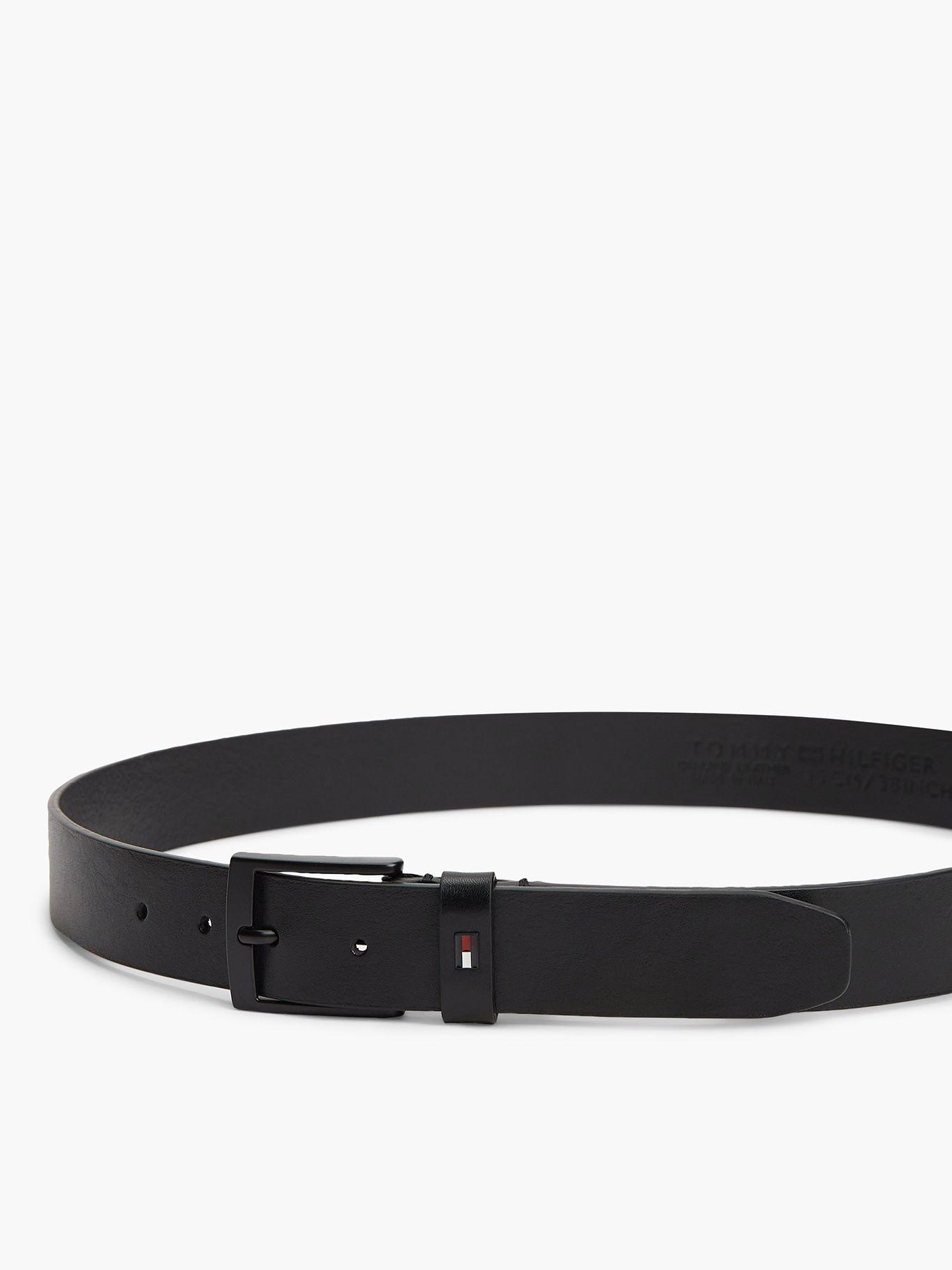 Cinturón Adan De Cuero Negro Tommy Hilfiger-1