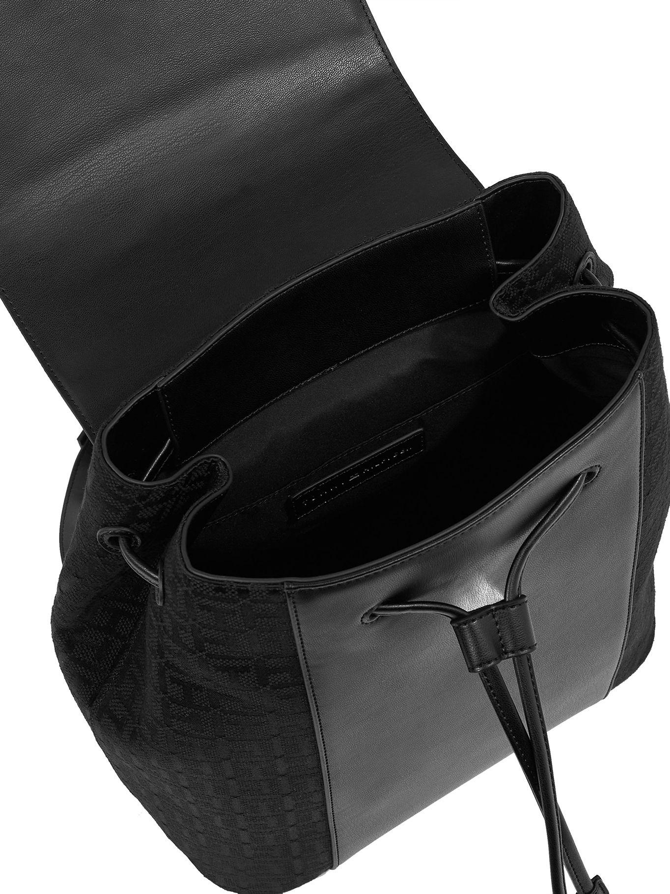 Mochila Feminine Jacquard Negro Tommy Hilfiger-1