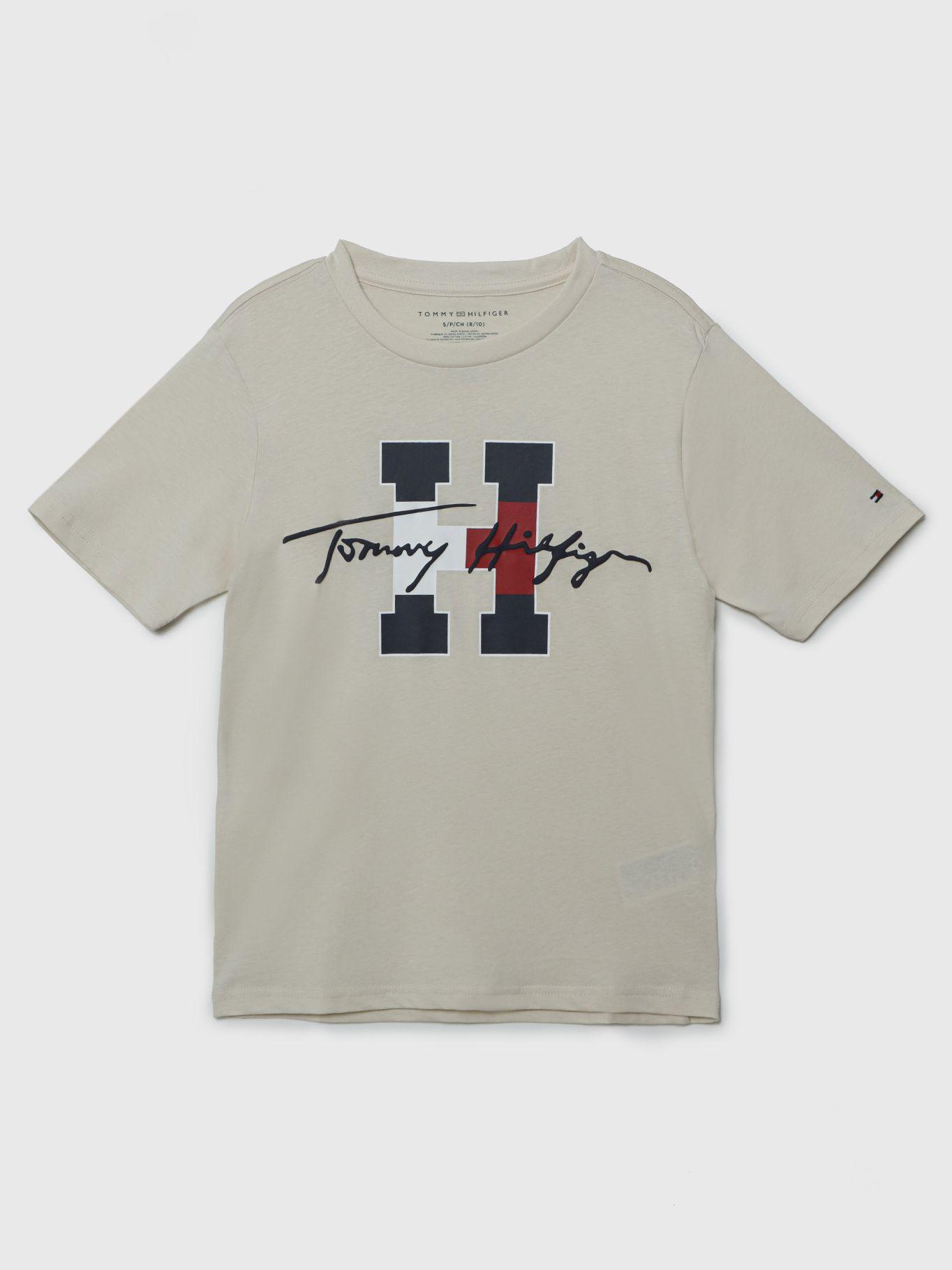 Polera Signature - Logo Blanco Tommy Hilfiger-0