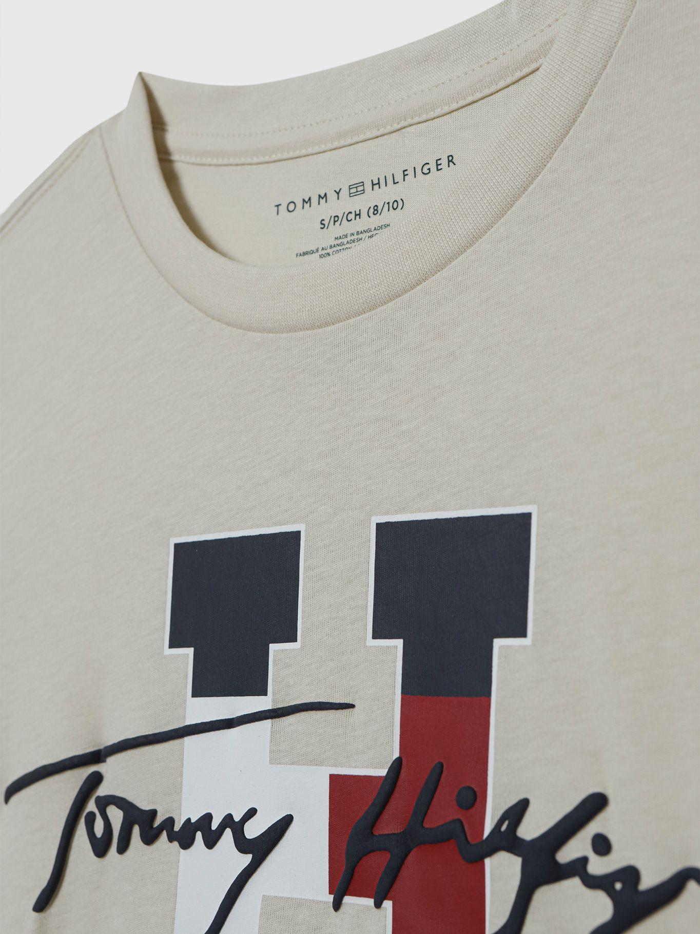 Polera Signature - Logo Blanco Tommy Hilfiger-2