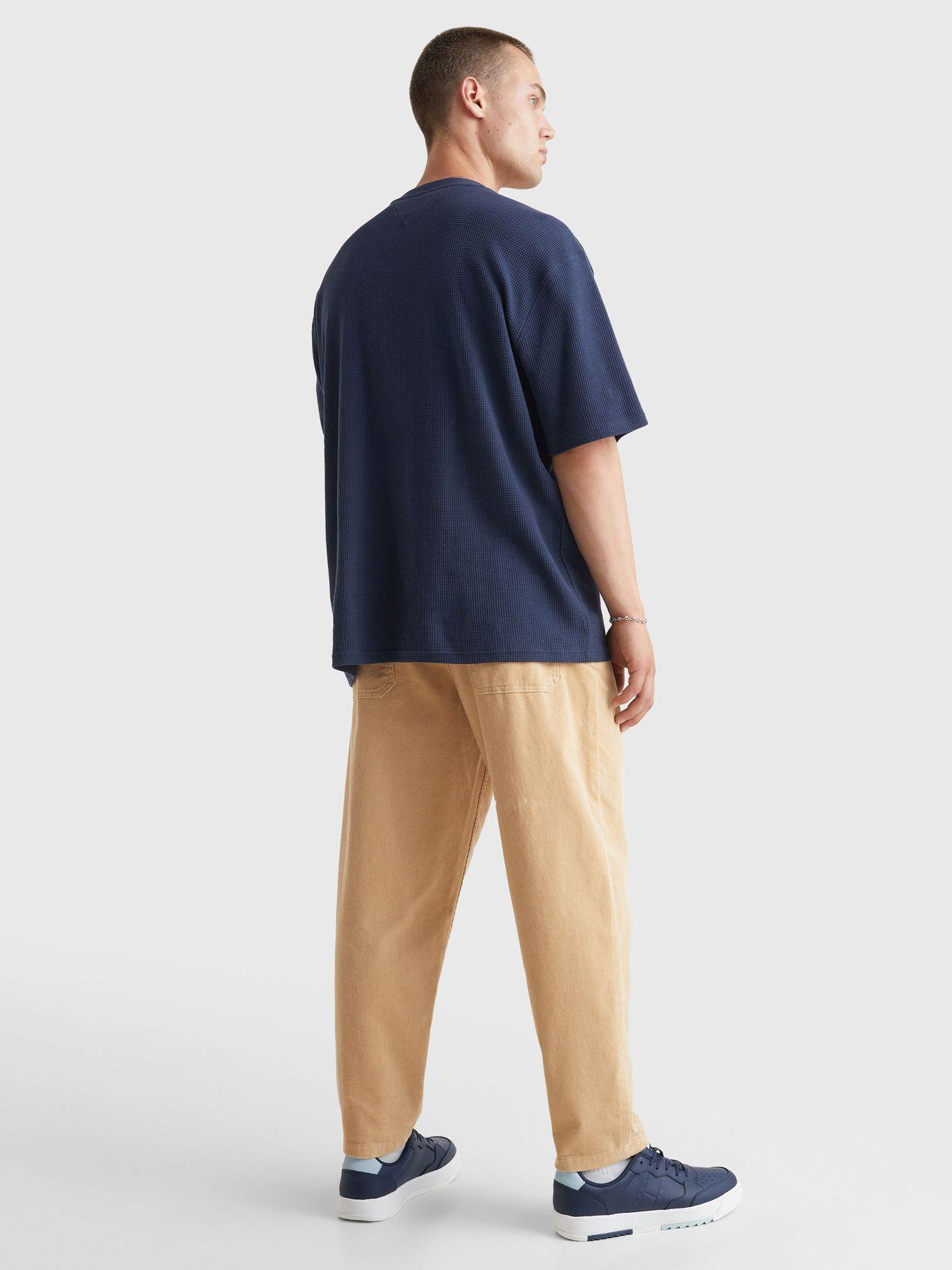 Polera Skater Waffle Logo Azul Tommy Jeans-2