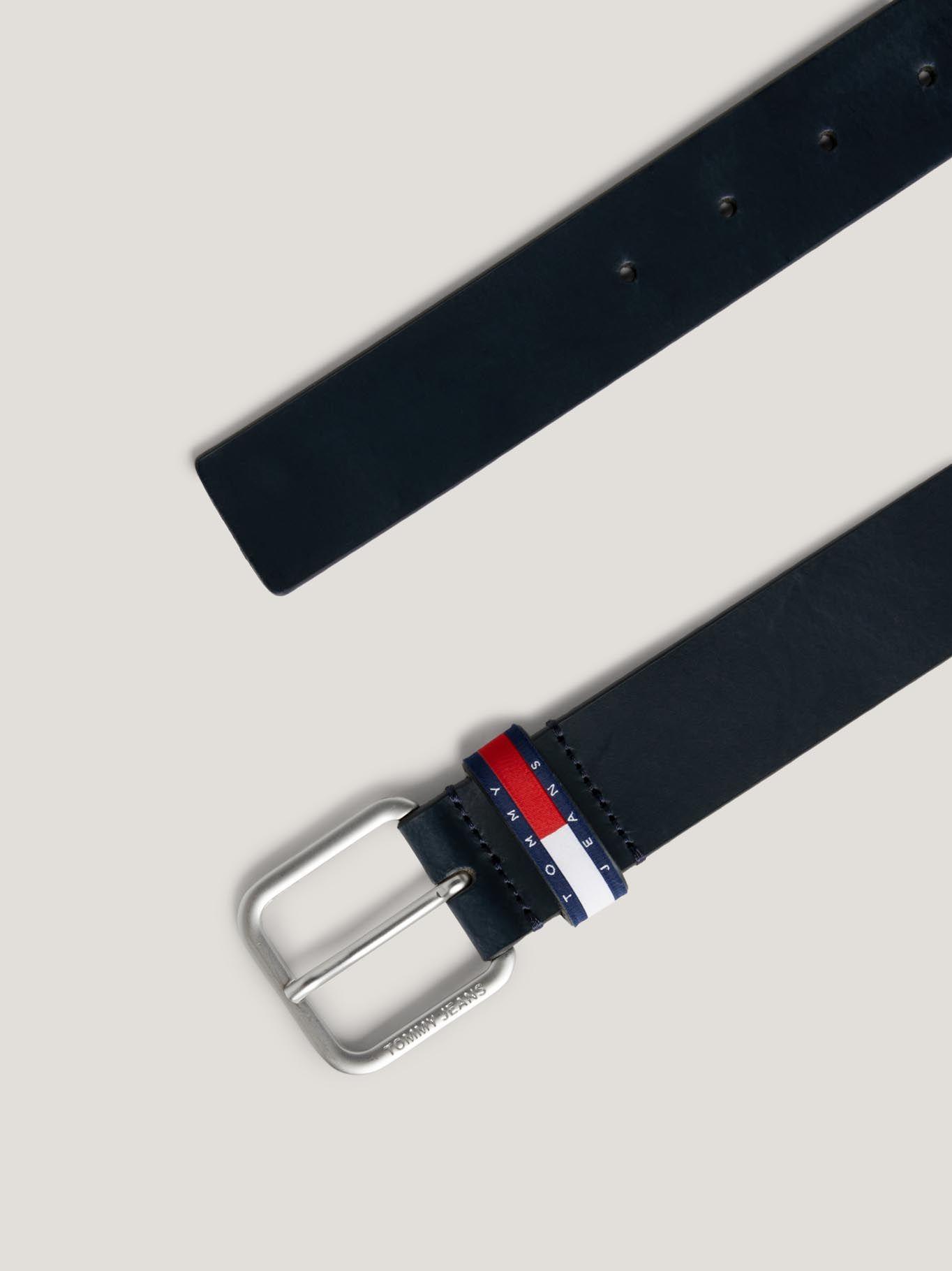 Cinturón Ryan Essential De Cuero Azul Tommy Hilfiger-1