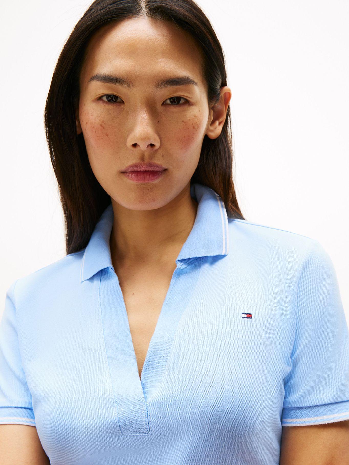 Polo Colección 1985 Slim Fit Celeste C1Z Tommy Hilfiger-3