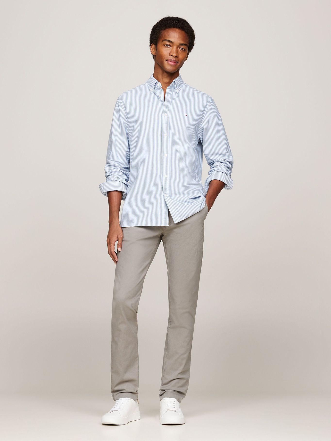 Pantalón Chino Bleecker Gris Tommy Hilfiger-0
