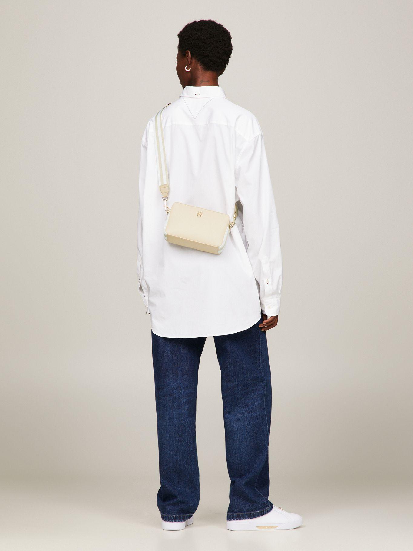 Bandolera Essential Monogram Beige Tommy Hilfiger-1