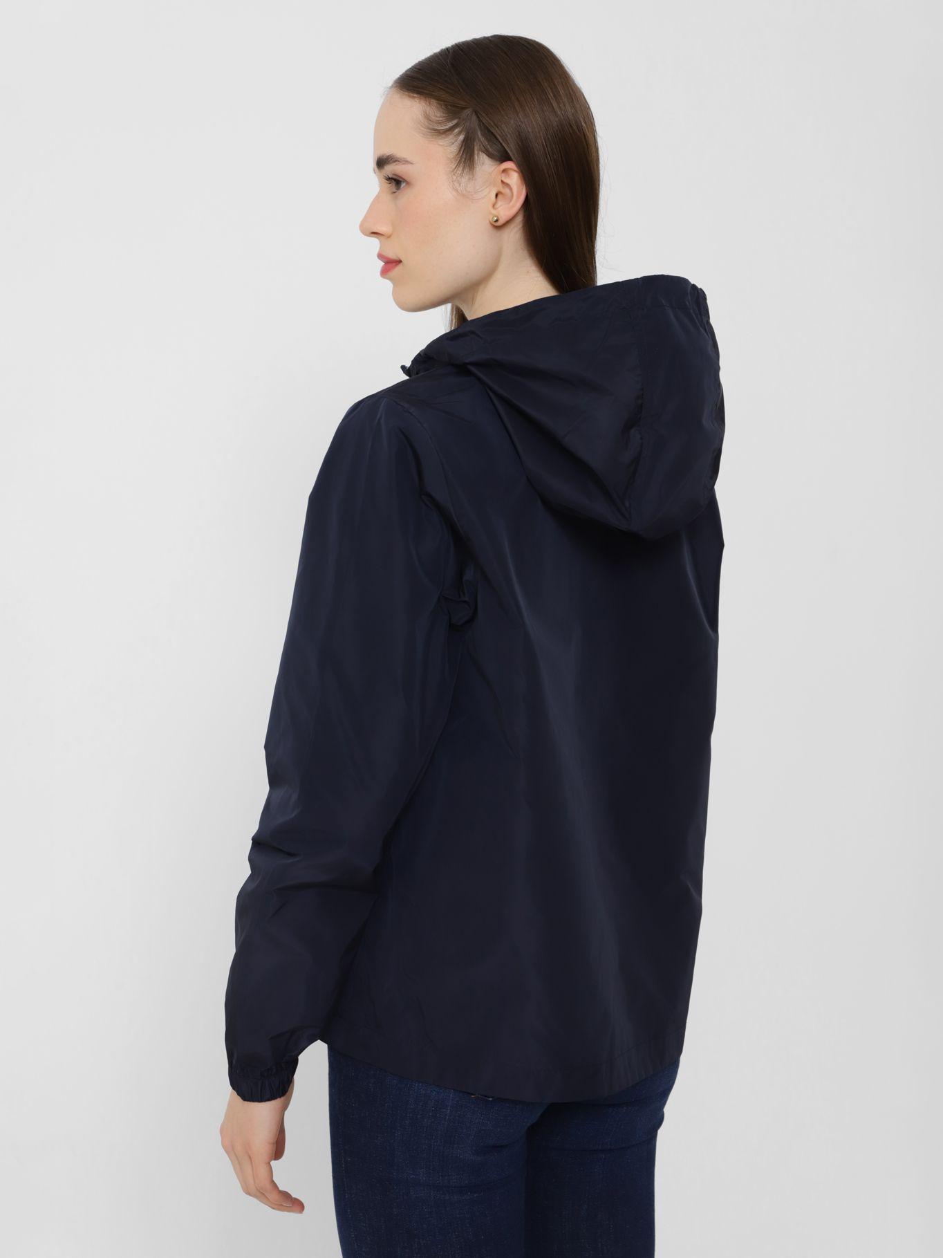 Cortavientos Reversible Con Gorro Azul Tommy Hilfiger-1