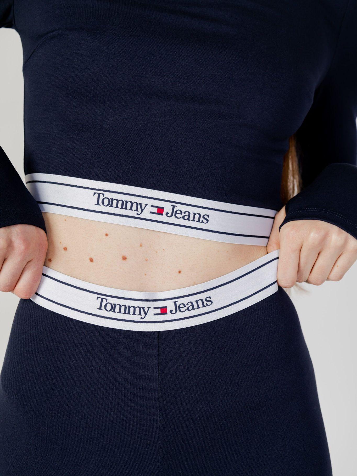 Leggings Acampanados Con Logo Azul Tommy Jeans-2