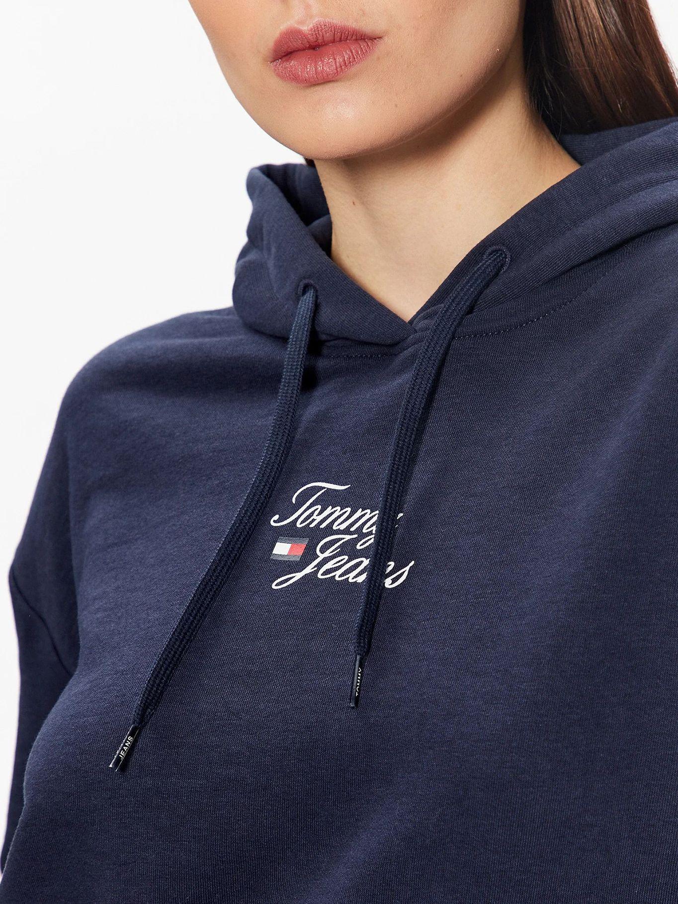 Polerón Hoodie Essential Azul Tommy Jeans-4