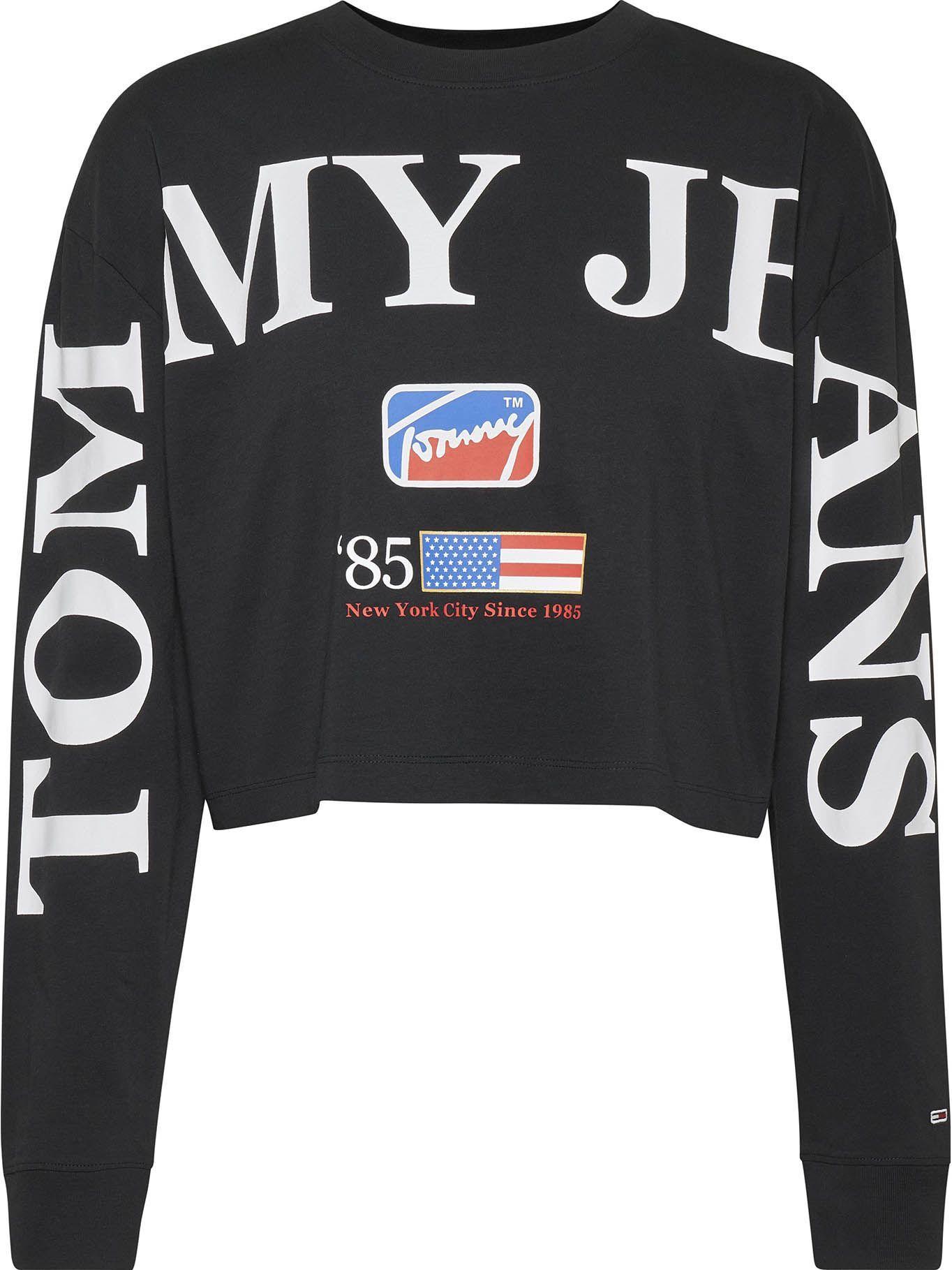 Polera Sport Crop Modern Negro Tommy Hilfiger-0