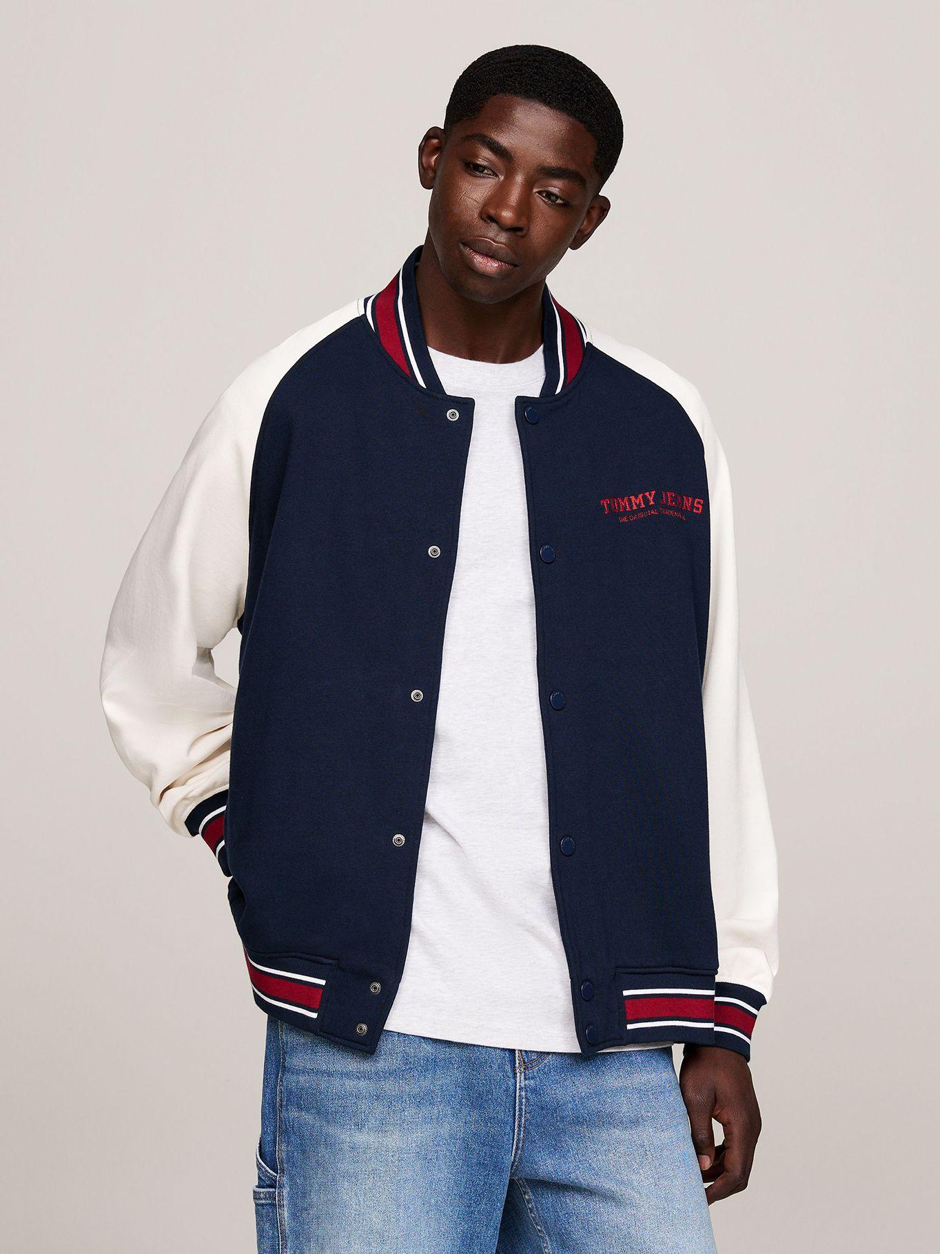 Chaqueta Bomber Varsity Azul Tommy Jeans-0