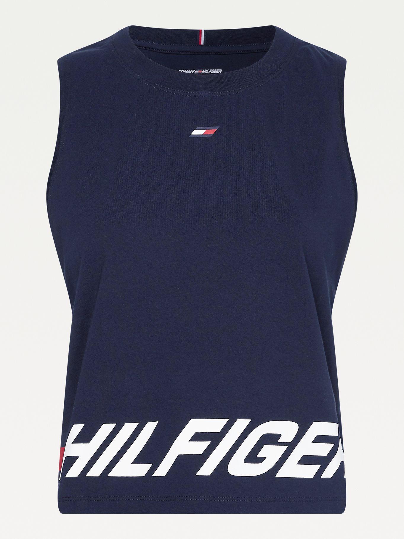 Polera Relaxed Wrapped Azul Tommy Hilfiger M2-3