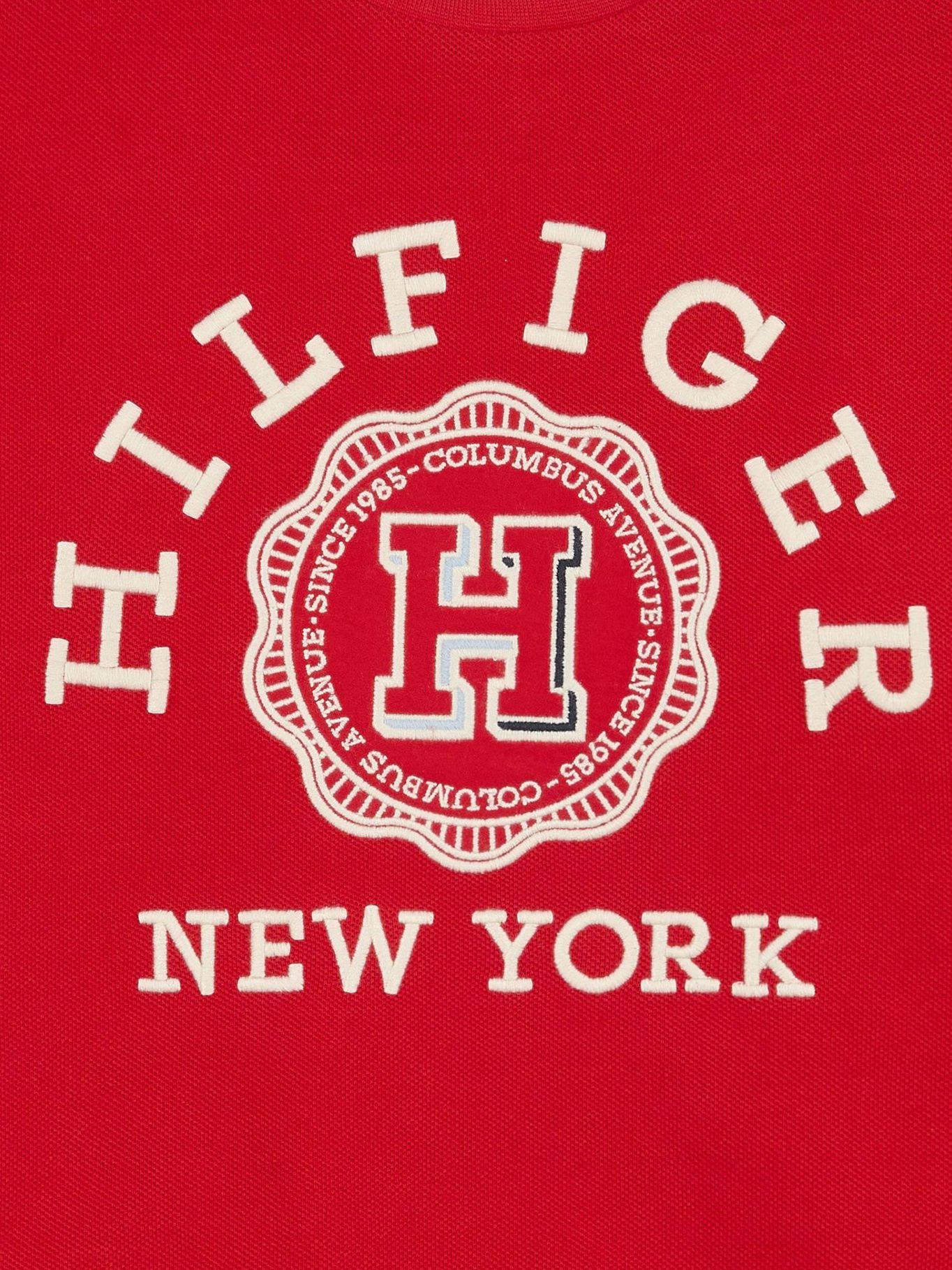 Polera Con Escudo Archive Rojo Tommy Hilfiger-2