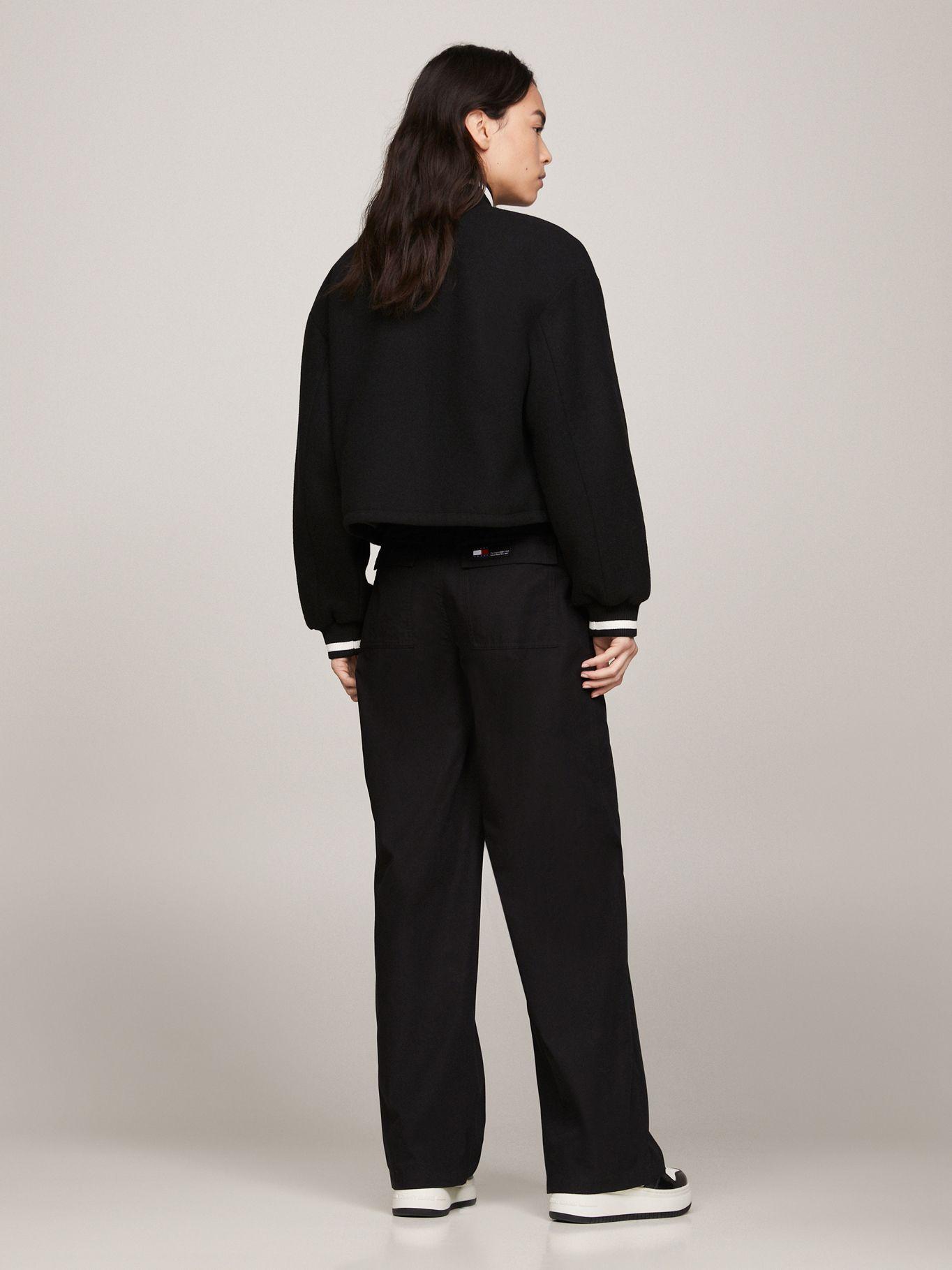 CHAQUETA BOMBER ACOLCHADA CROPPED NEGRO TOMMY JEANS-2