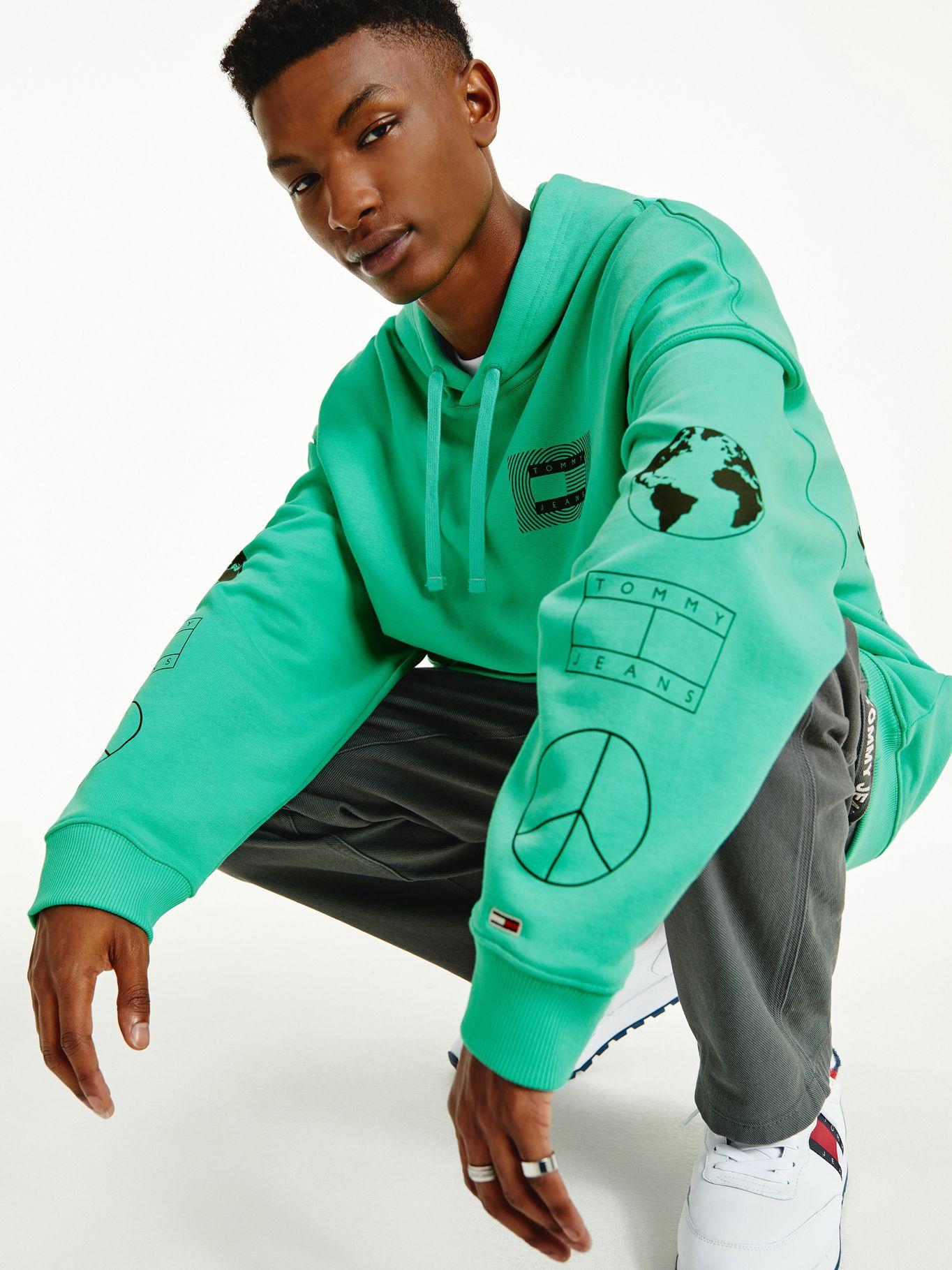 Polerón Hoodie Unity Verde Tommy Jeans MY2-2