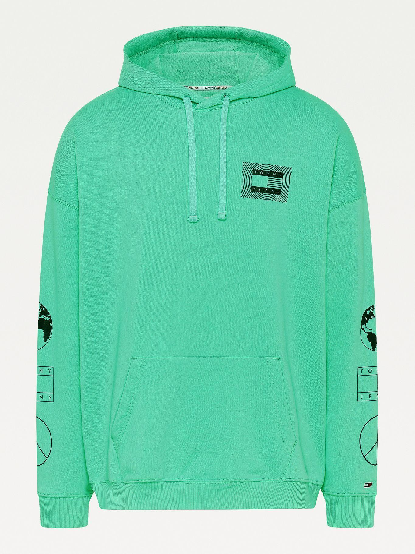 Polerón Hoodie Unity Verde Tommy Jeans MY2-3