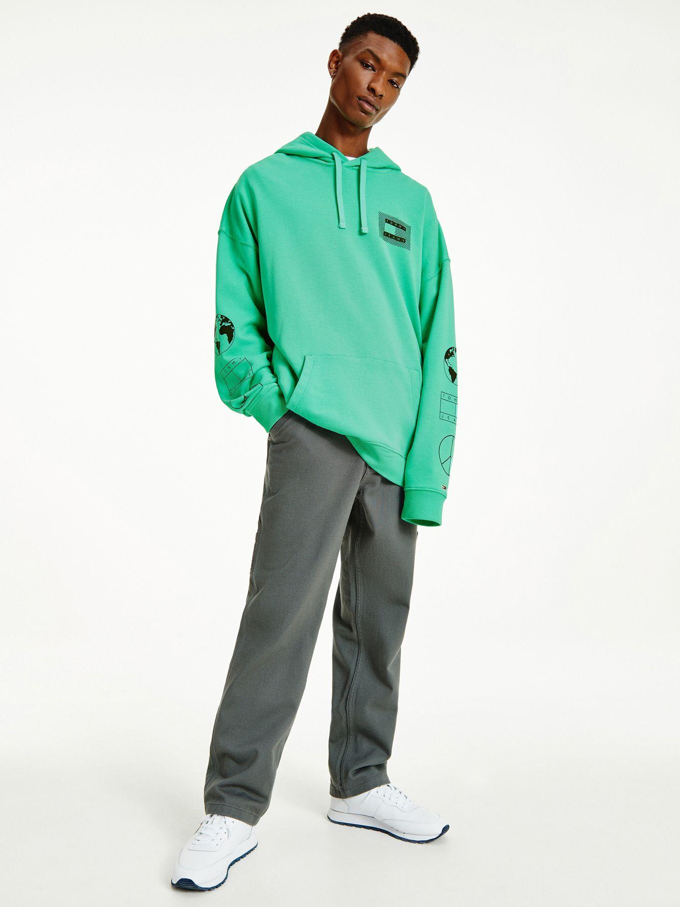 Polerón Hoodie Unity Verde Tommy Jeans MY2-0