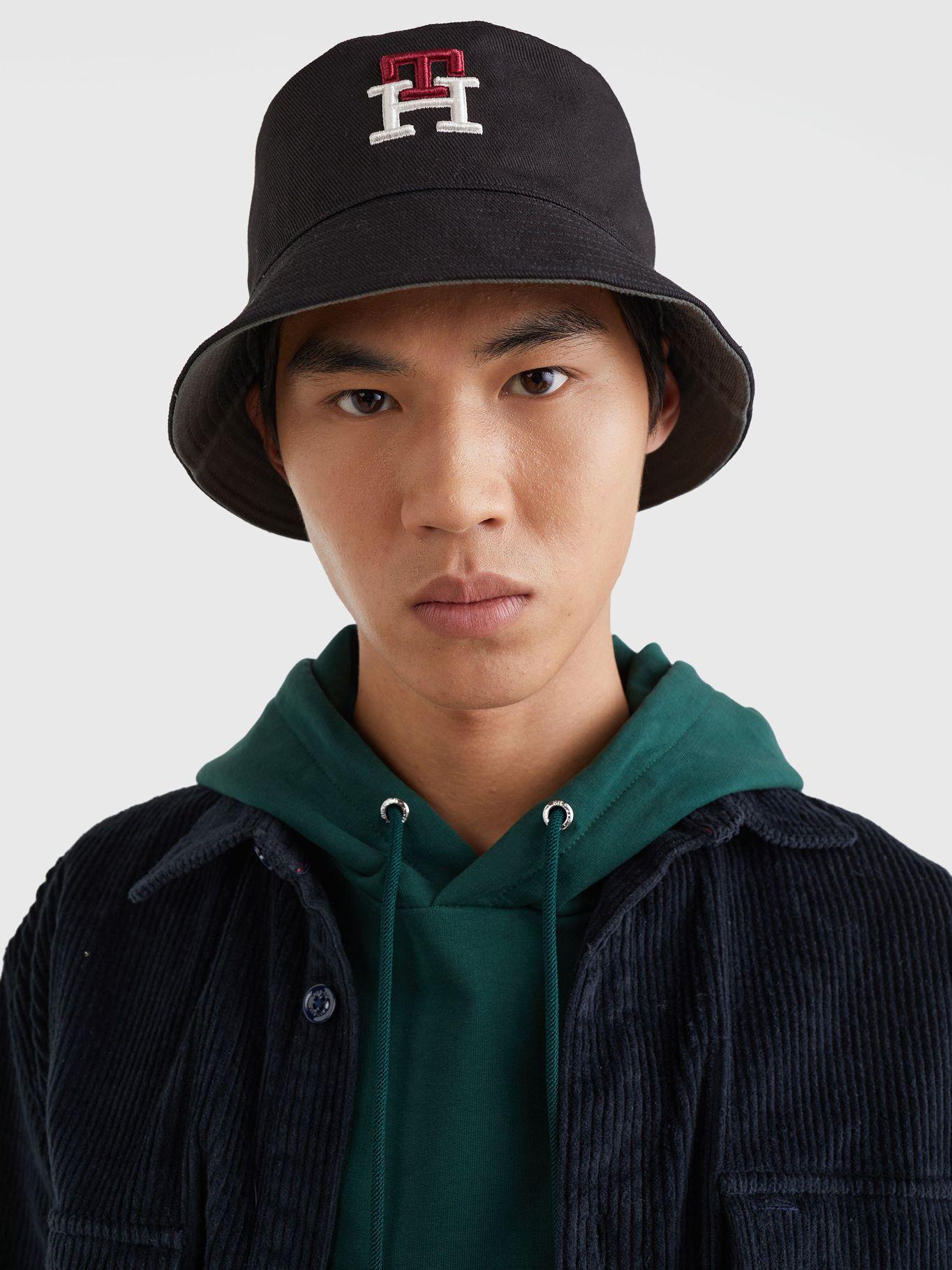 Gorro Bucket Reversible Negro Tommy Hilfiger-1