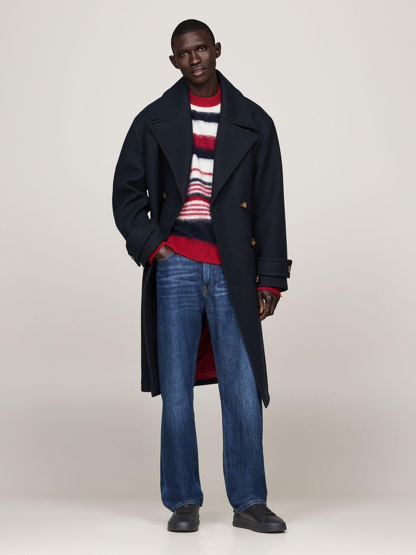 Zapatillas Court De Cuero Con Logo Negro Tommy Hilfiger-1