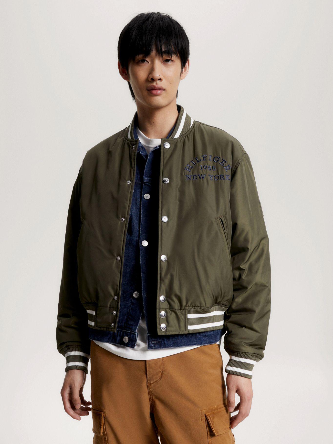 Chaqueta Bomber Reversible Verde Tommy Hilfiger-0