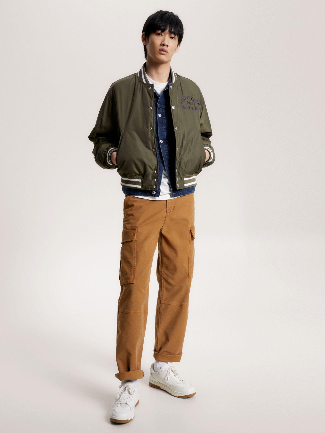Chaqueta Bomber Reversible Verde Tommy Hilfiger-1