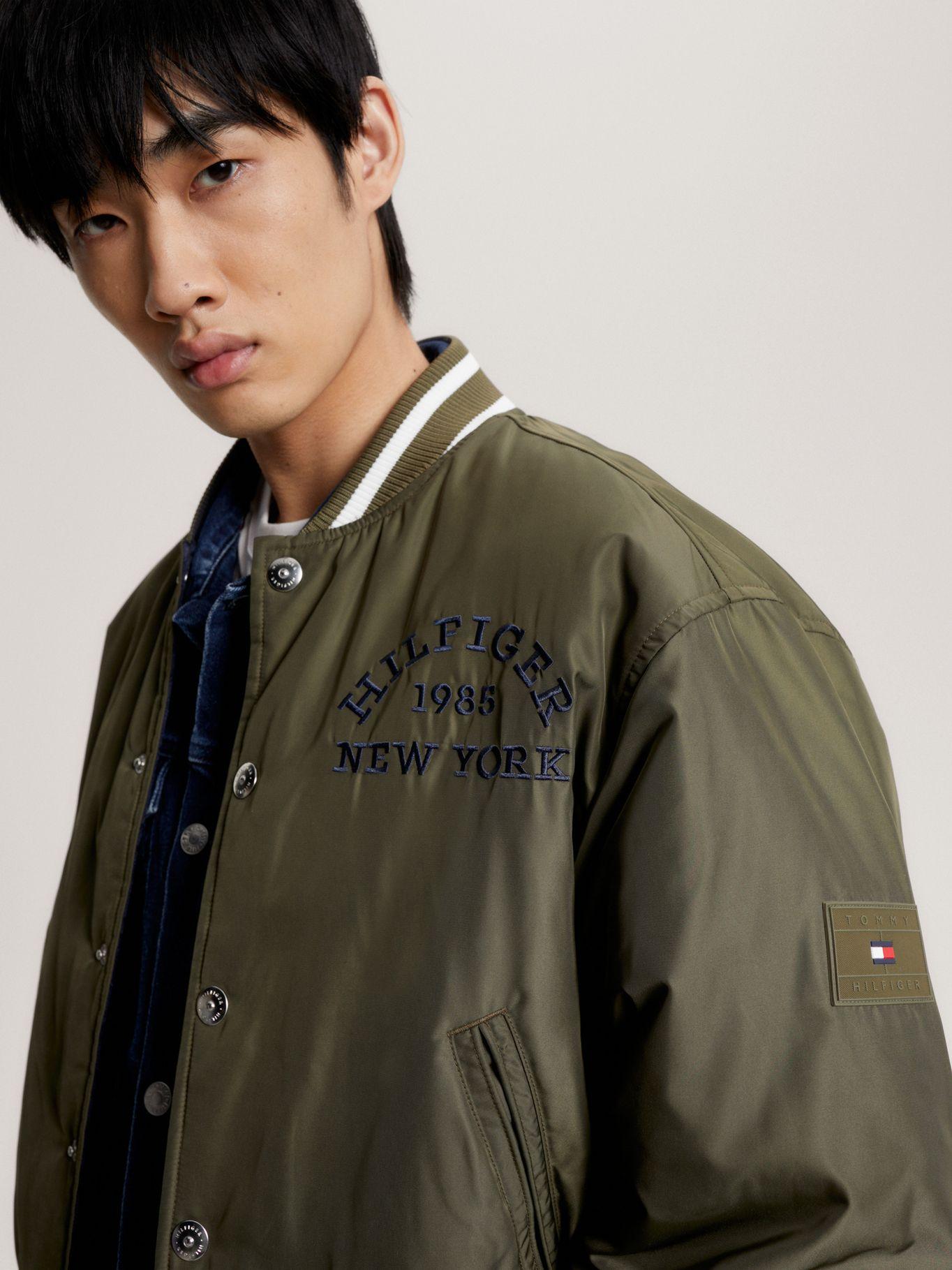 Chaqueta Bomber Reversible Verde Tommy Hilfiger-3